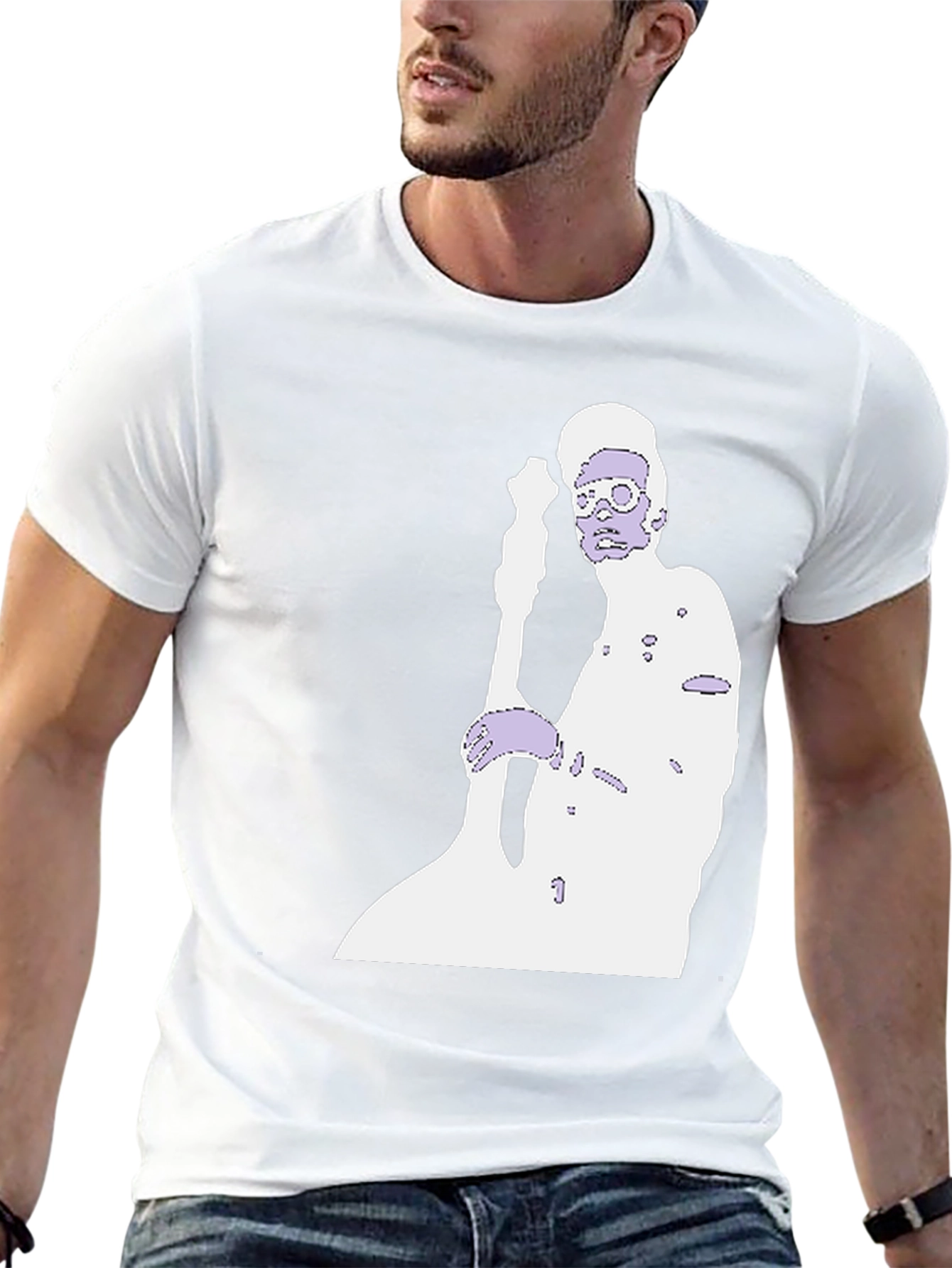 Retro Style Musician Graphic Tee