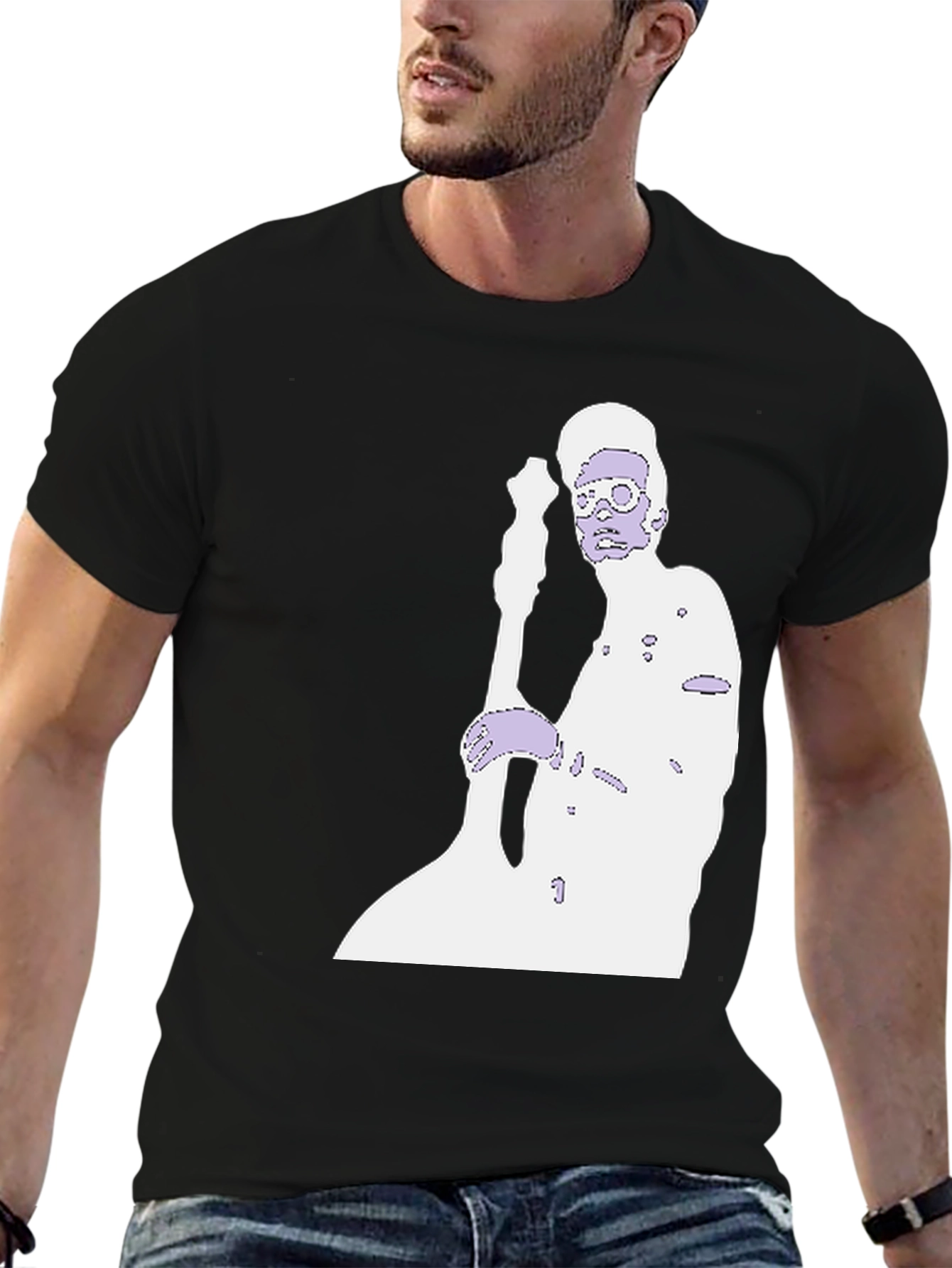 Retro Style Musician Graphic Tee