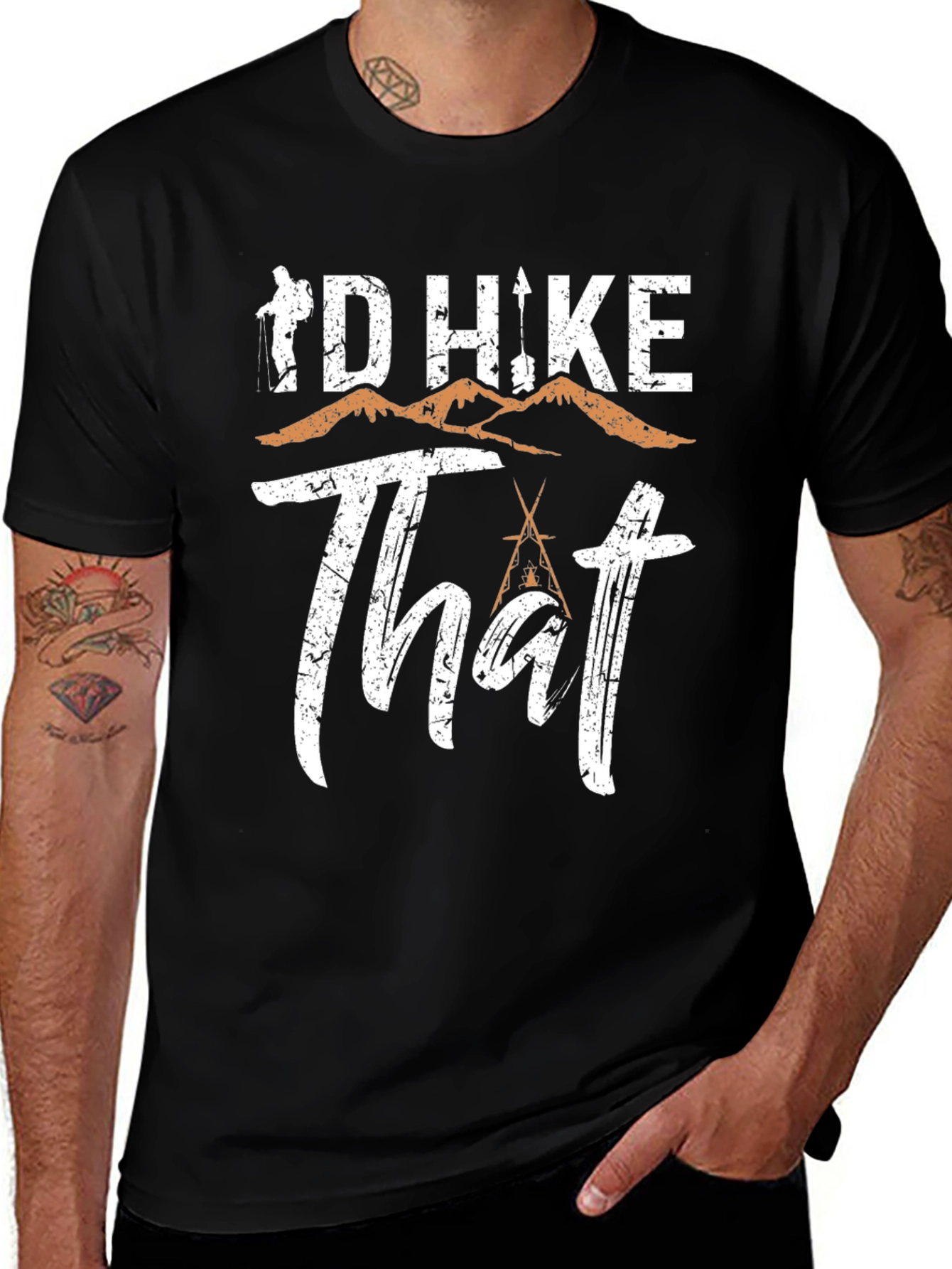 Id Hike That T-Shirt - Hiking Adventure Tee