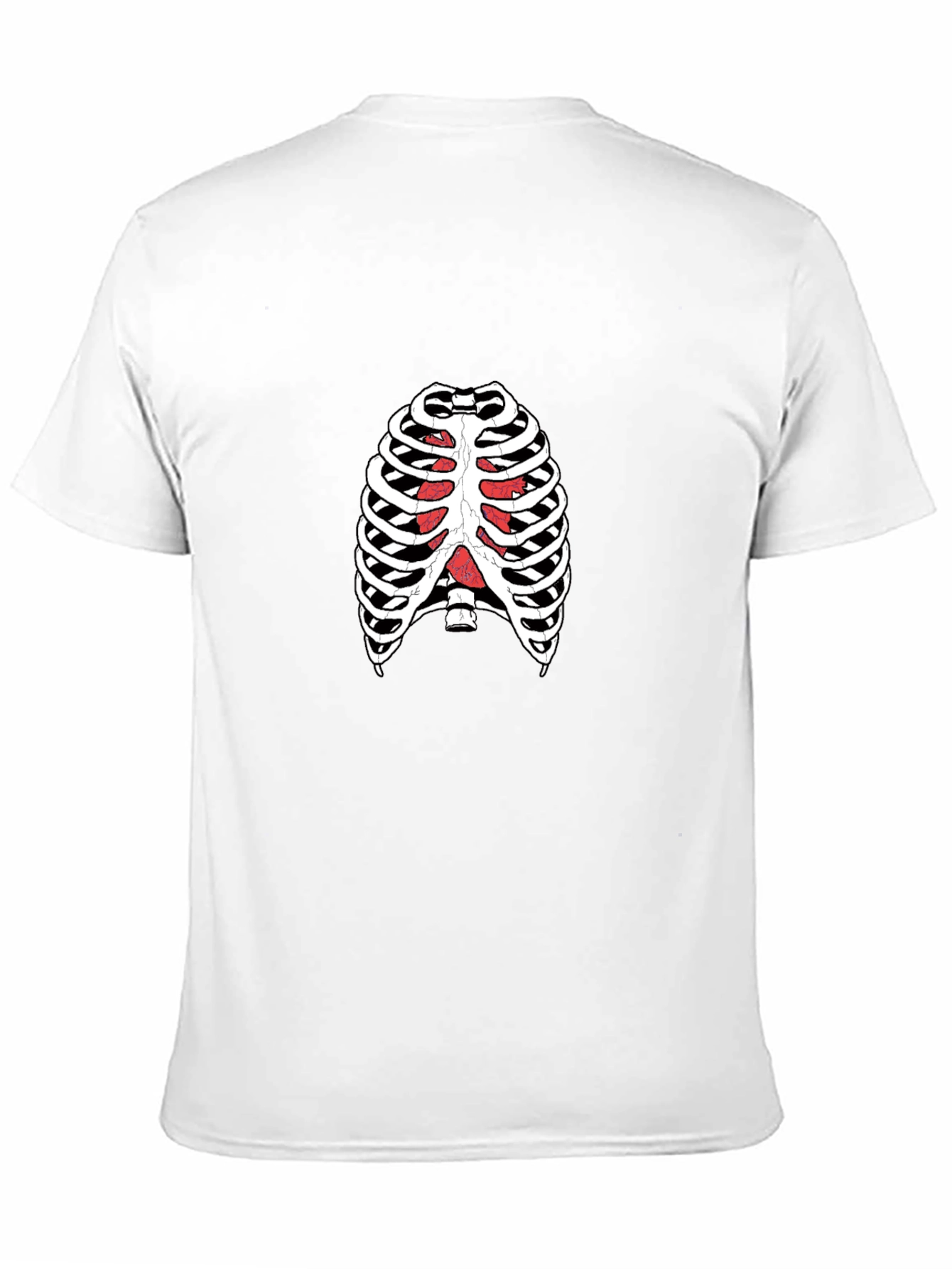 Rib Cage T-Shirt - Human Anatomy Skeleton Tee