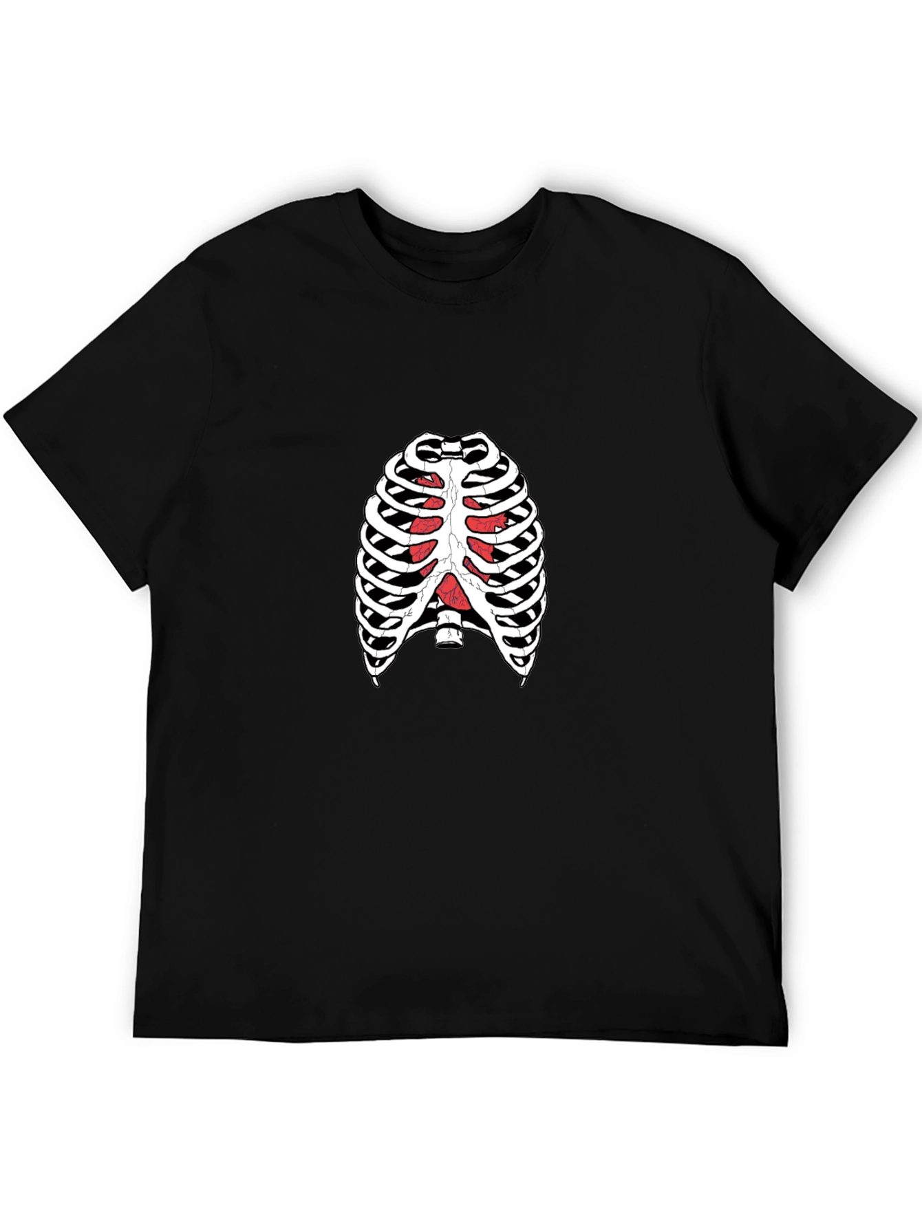 Rib Cage T-Shirt - Human Anatomy Skeleton Tee
