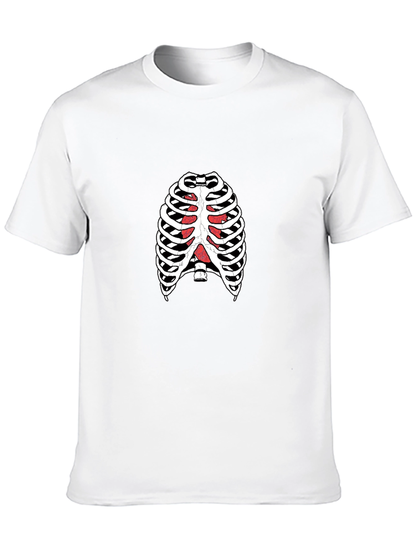 Rib Cage T-Shirt - Human Anatomy Skeleton Tee