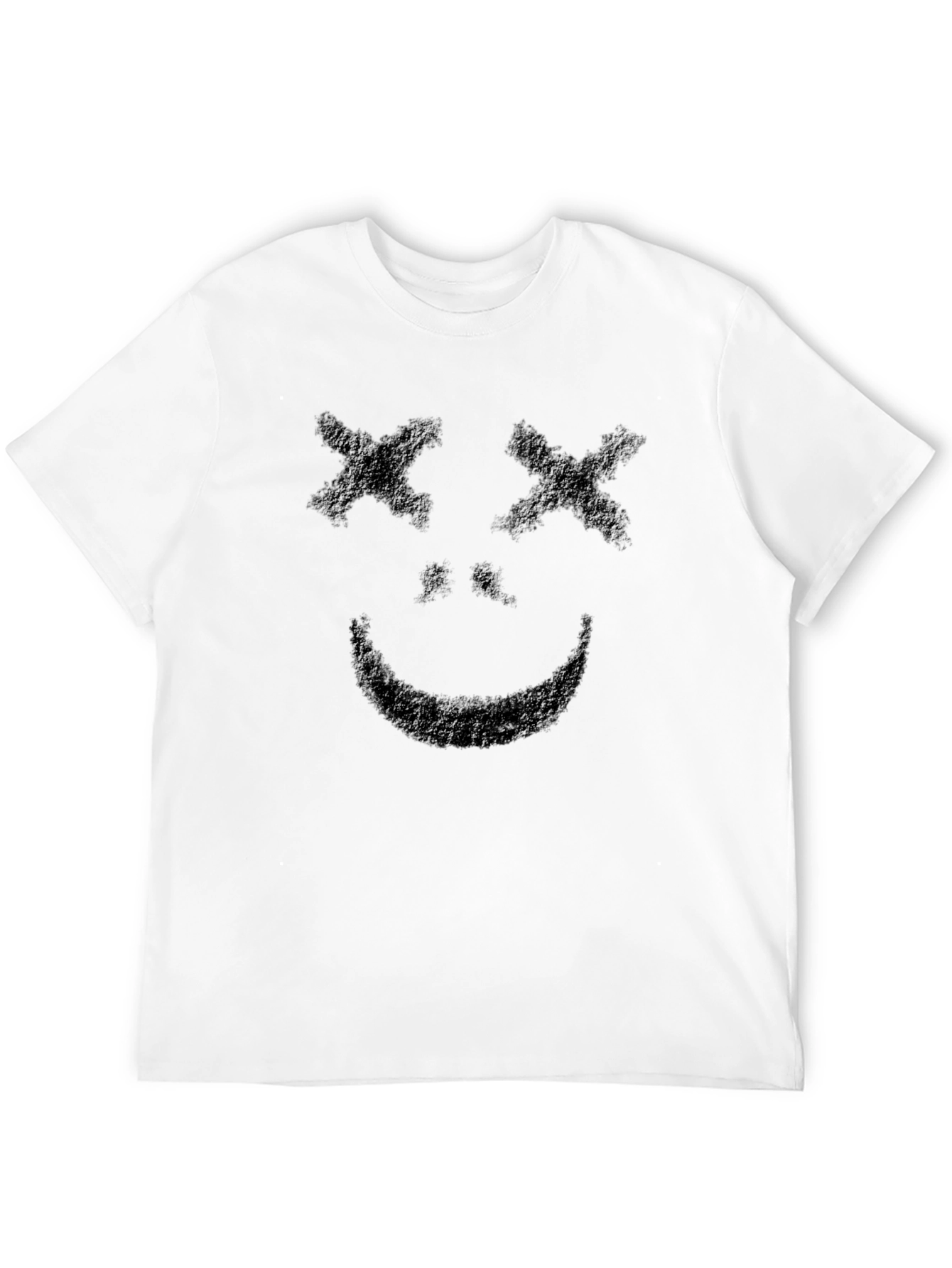 Smiley Face Black T-Shirt