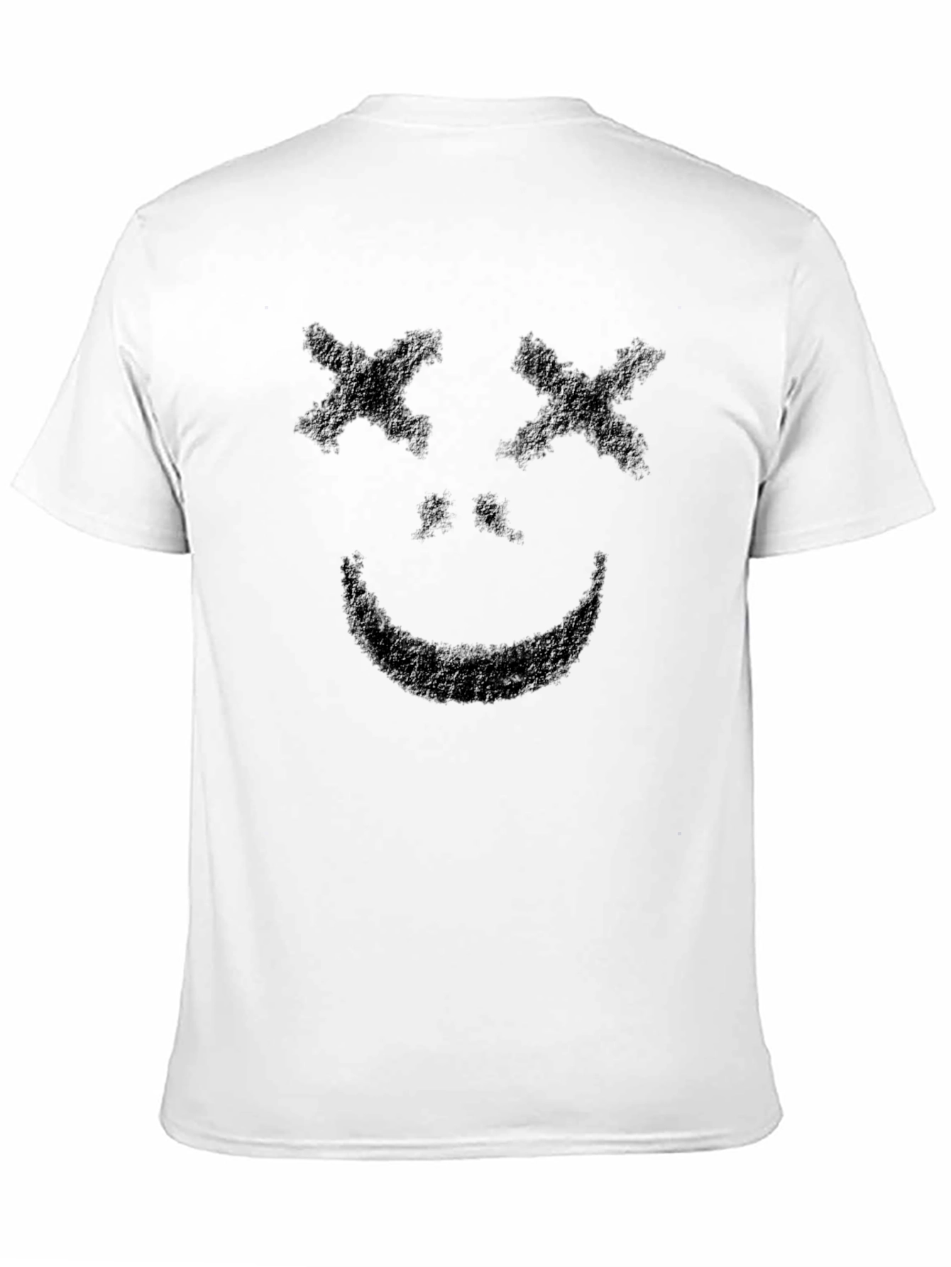 Smiley Face Black T-Shirt