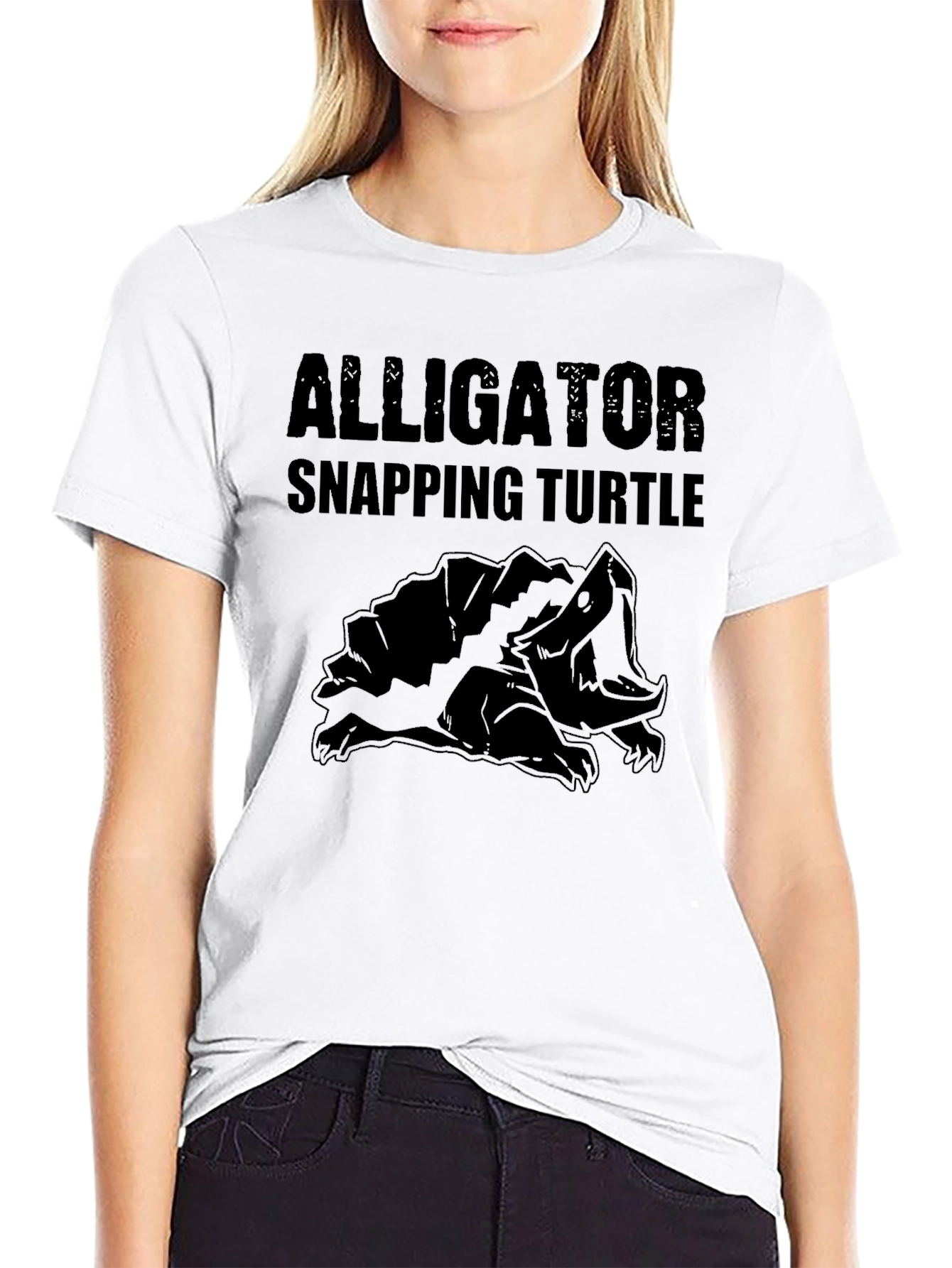Alligator Snapping Turtle Graphic Tee