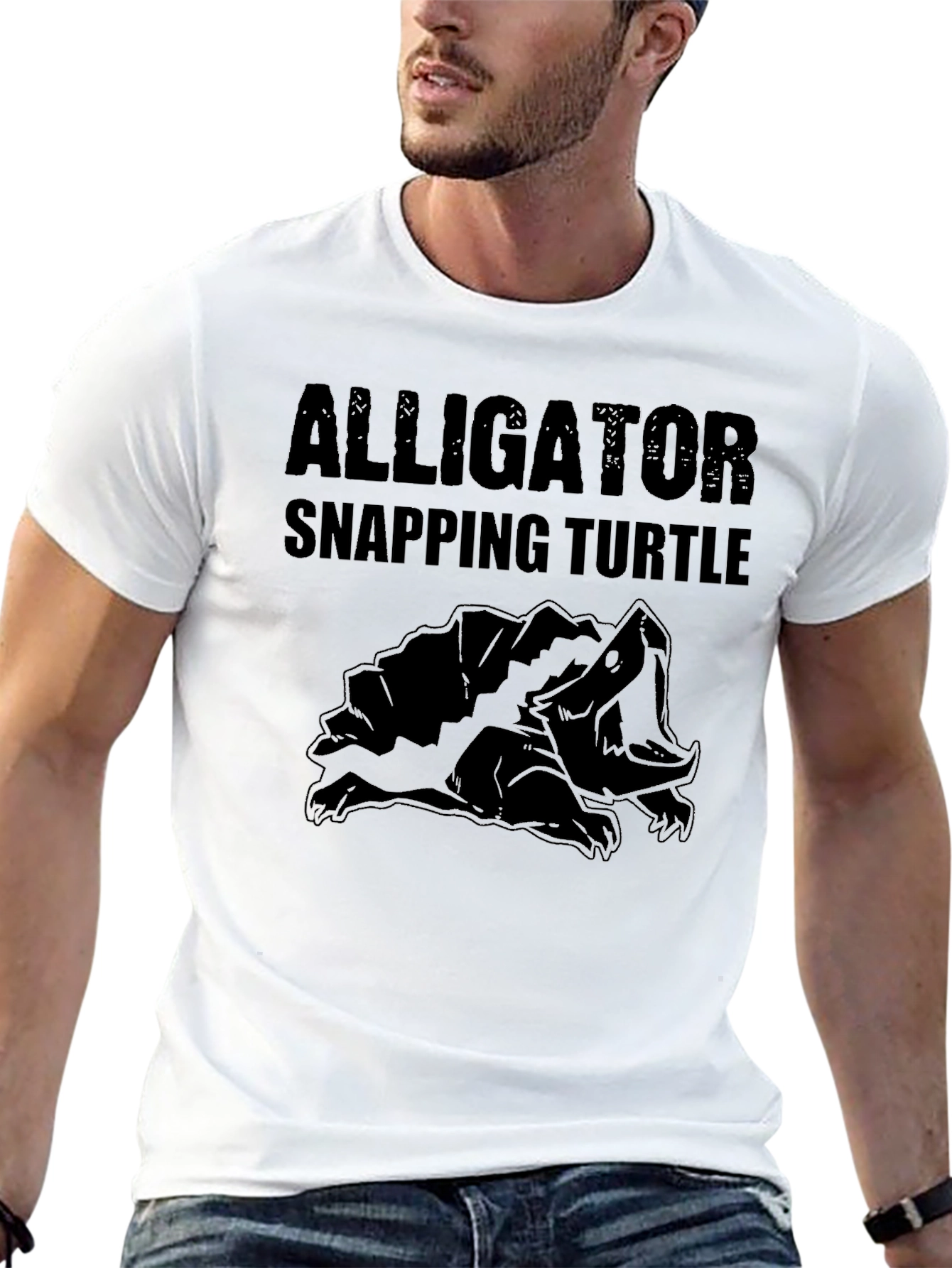 Alligator Snapping Turtle Graphic Tee