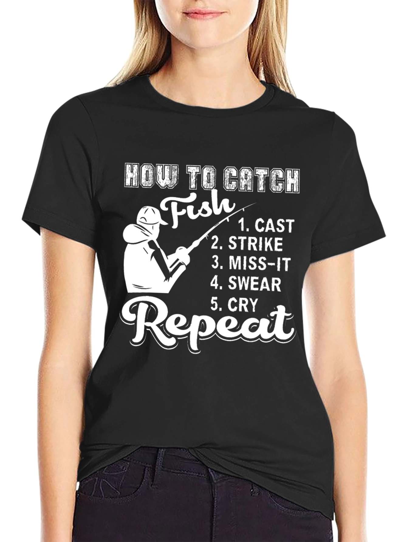 How to Catch Fish Graphic Tee