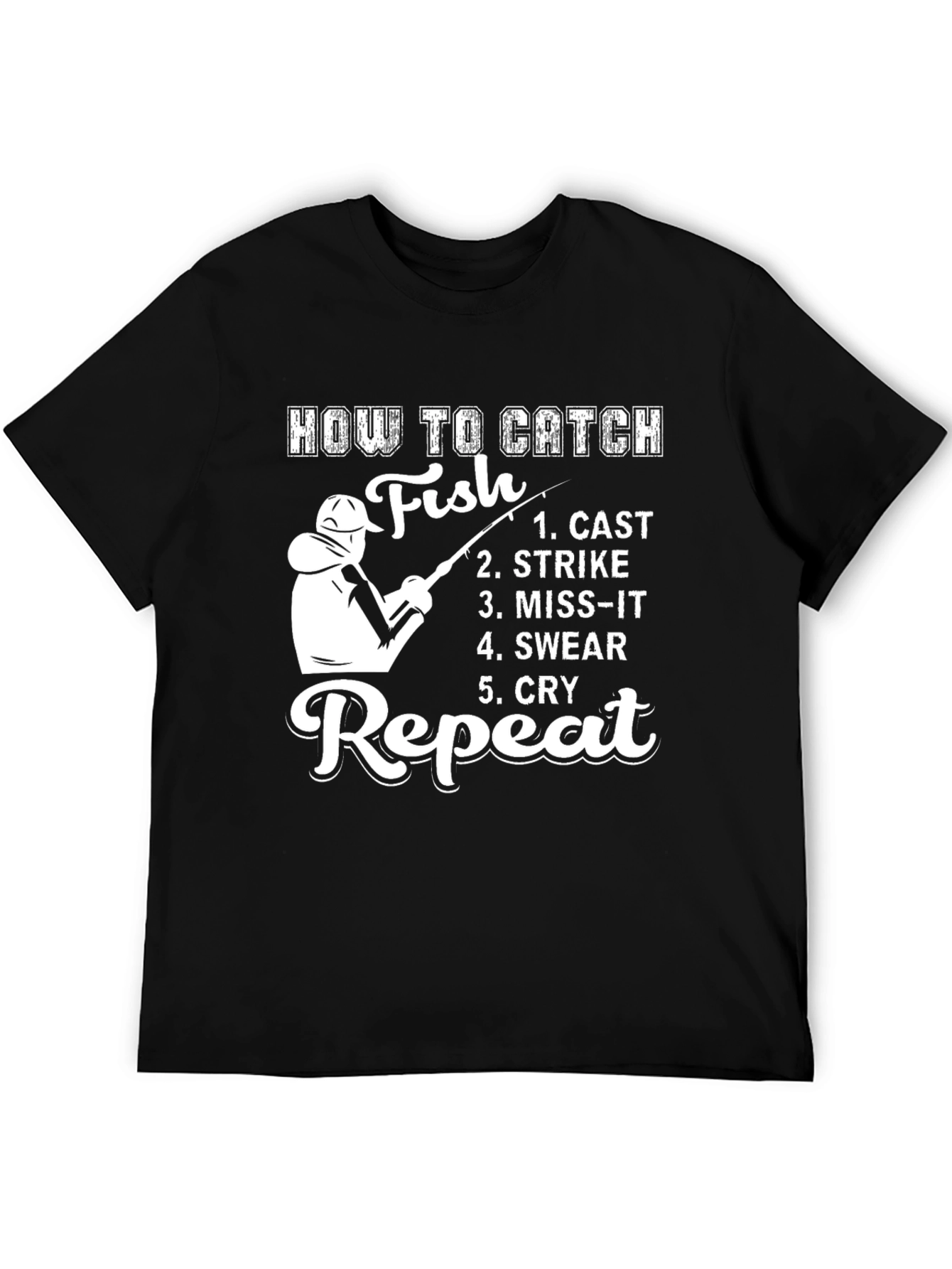 How to Catch Fish Graphic Tee