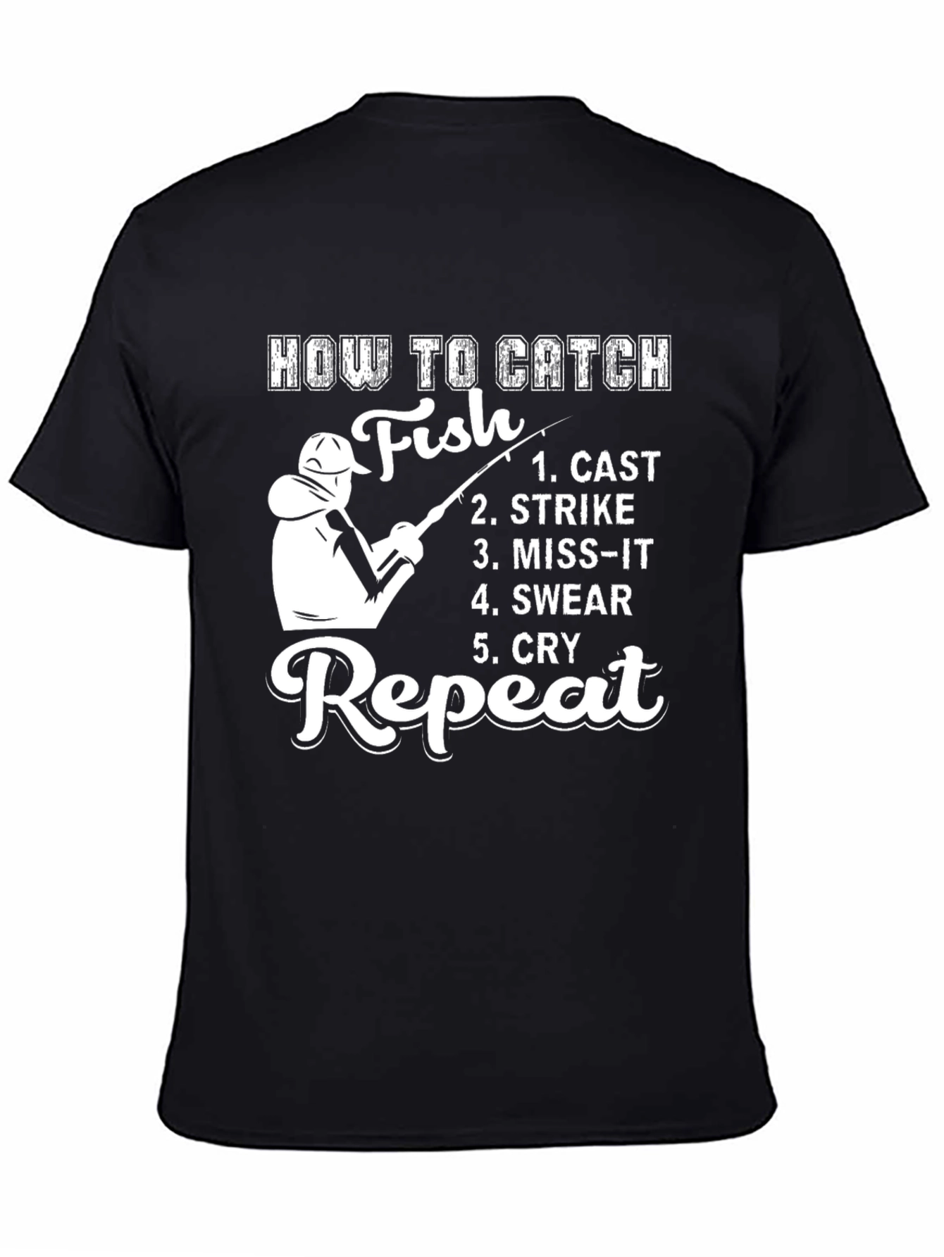 How to Catch Fish Graphic Tee