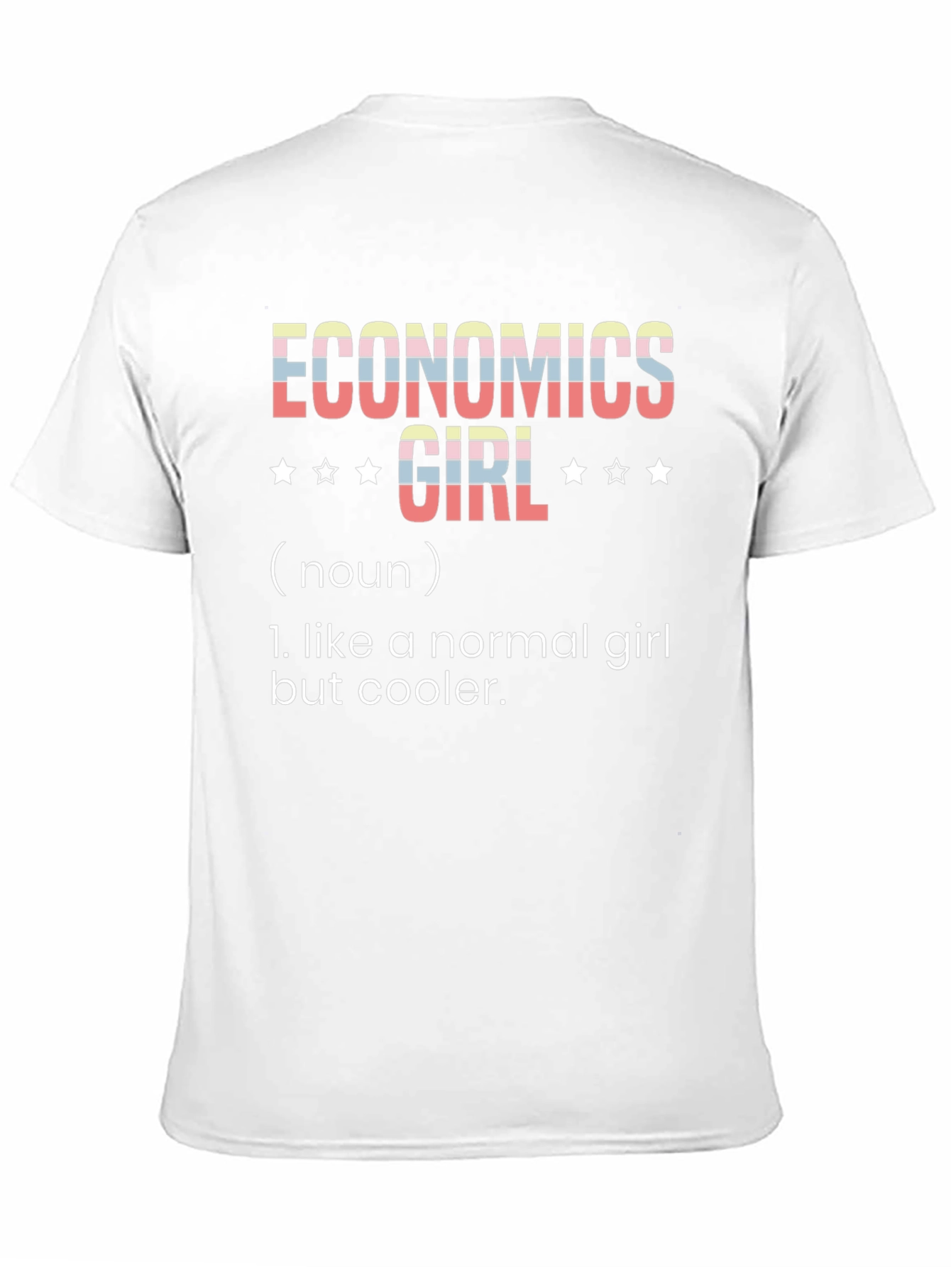 Economics Girl Definition Novelty T-Shirt