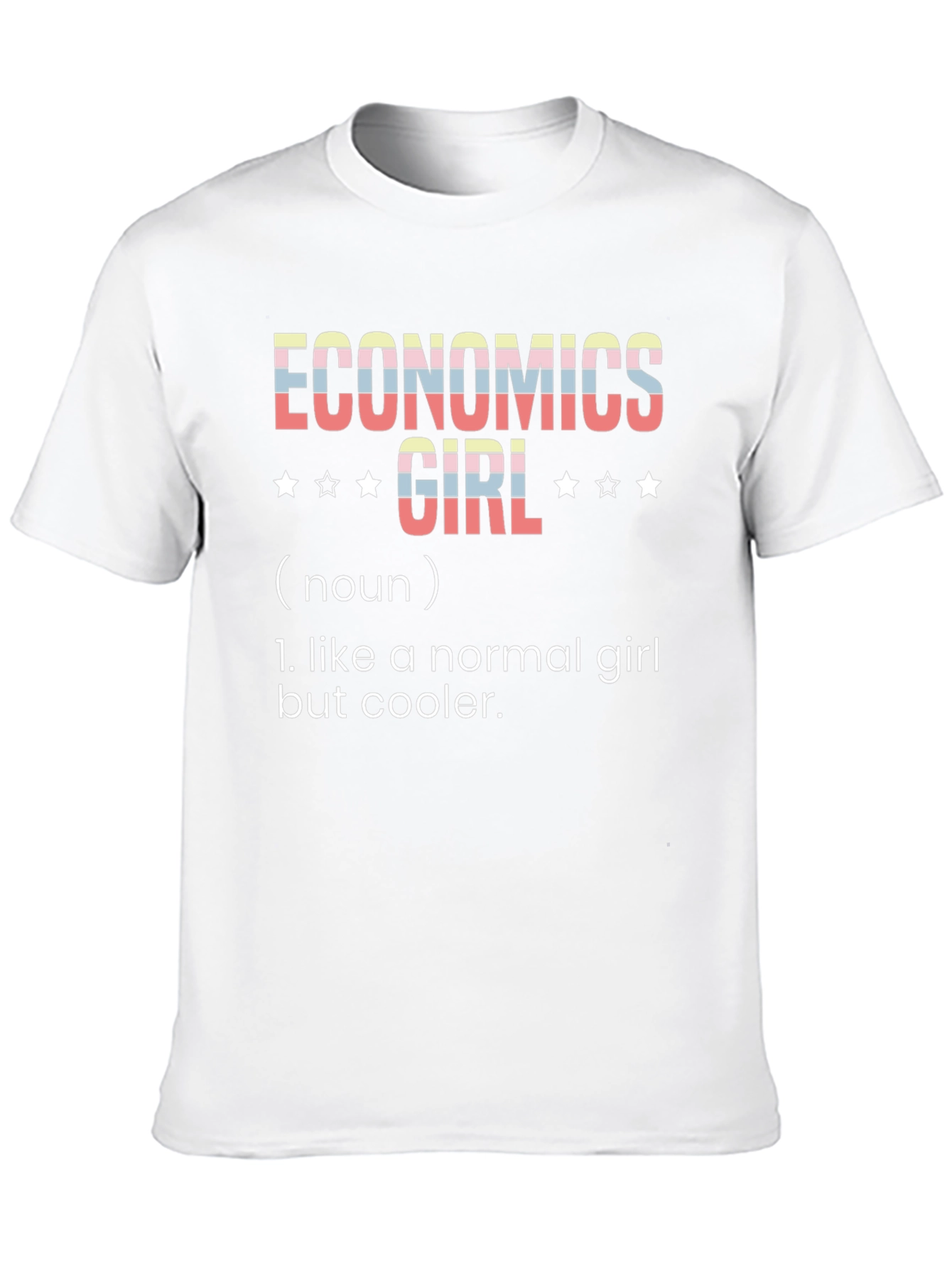 Economics Girl Definition Novelty T-Shirt