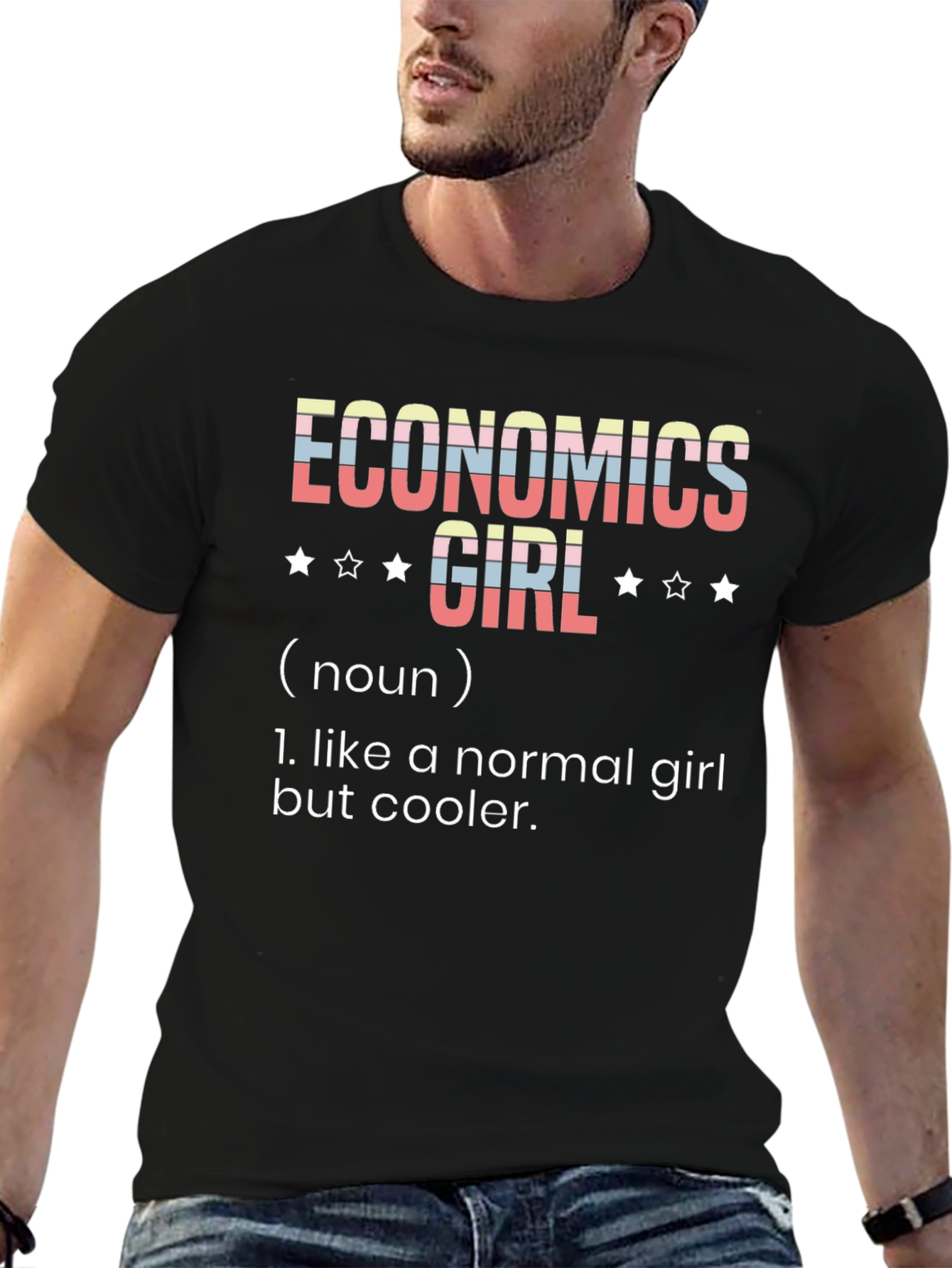 Economics Girl Definition Novelty T-Shirt