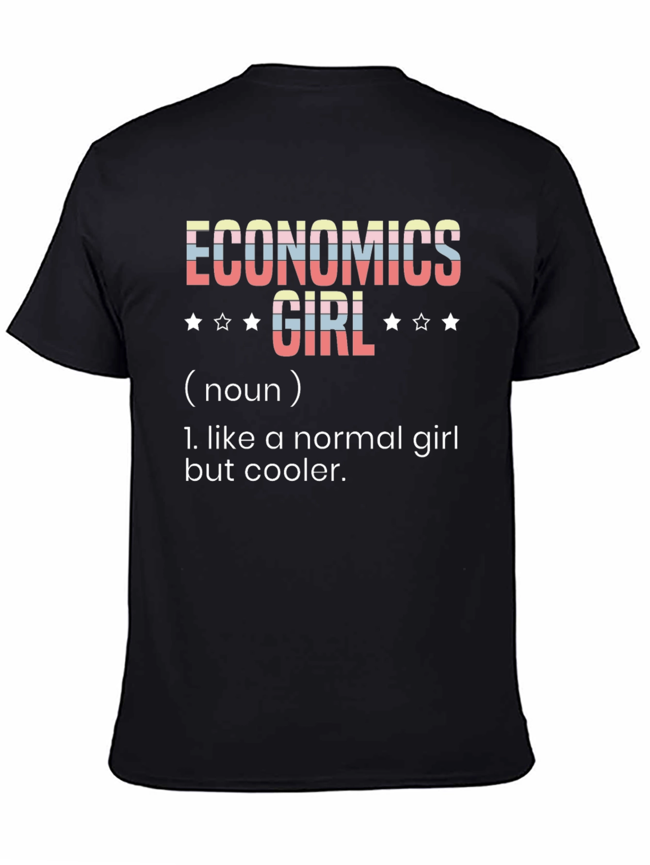 Economics Girl Definition Novelty T-Shirt