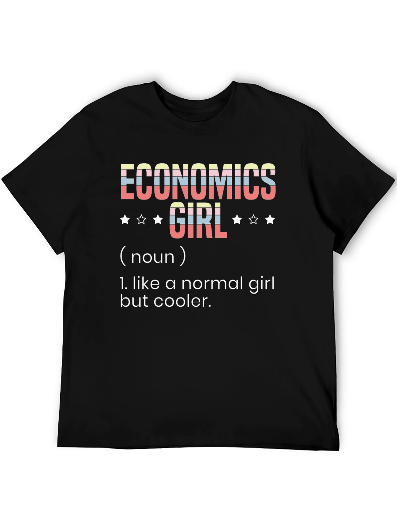 Economics Girl Definition Novelty T-Shirt