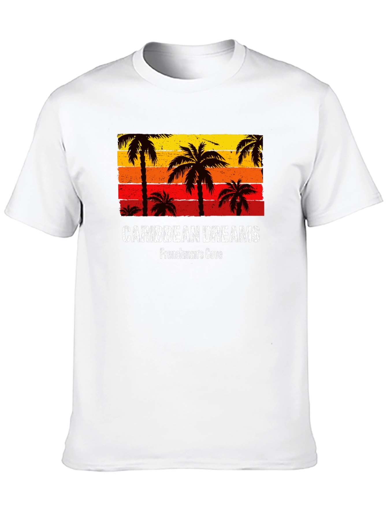 Caribbean Dreams T-Shirt: Frenchmans Cove Design