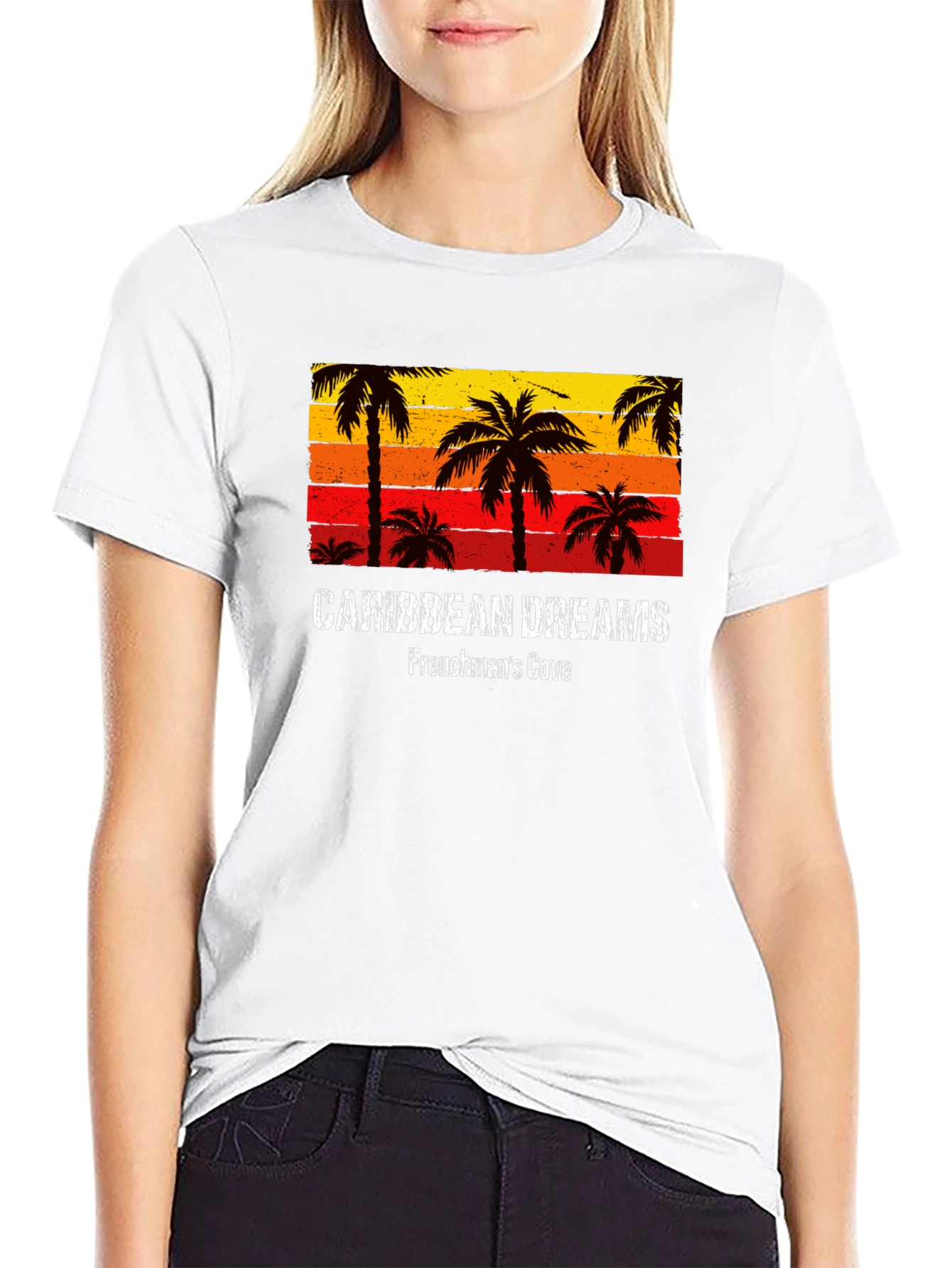Caribbean Dreams T-Shirt: Frenchmans Cove Design