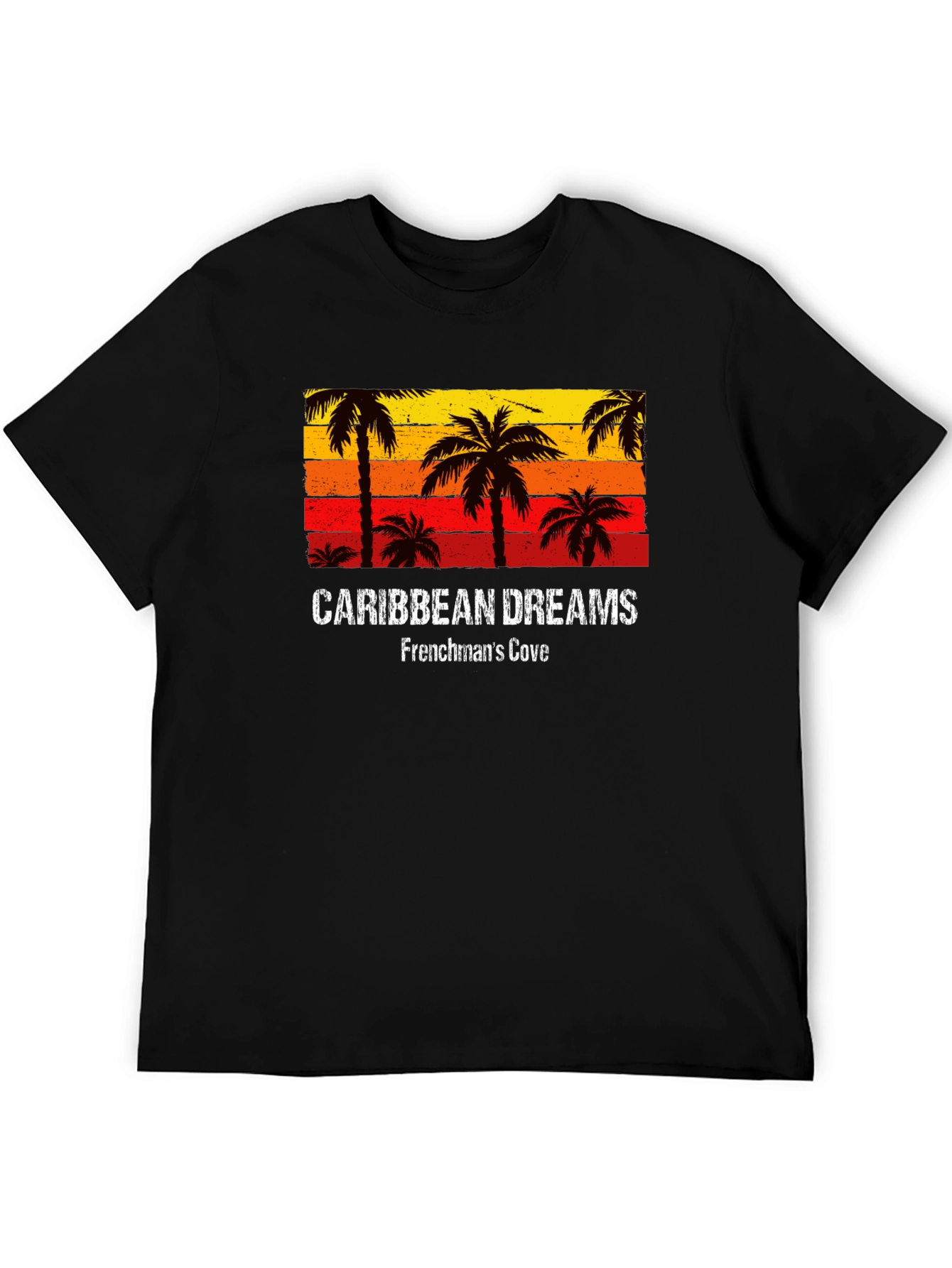 Caribbean Dreams T-Shirt: Frenchmans Cove Design