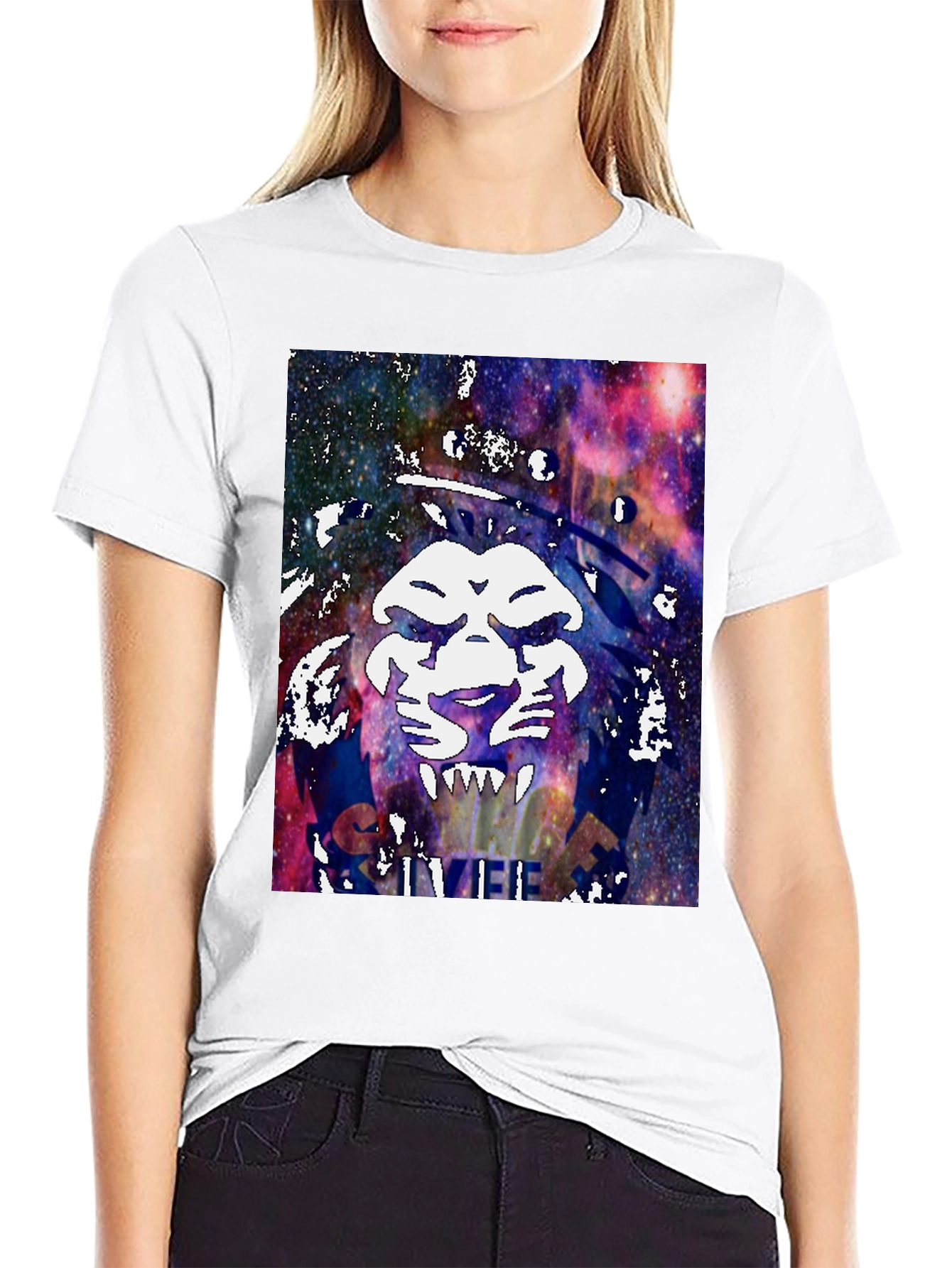 Cosmic Lion Graphic Tee