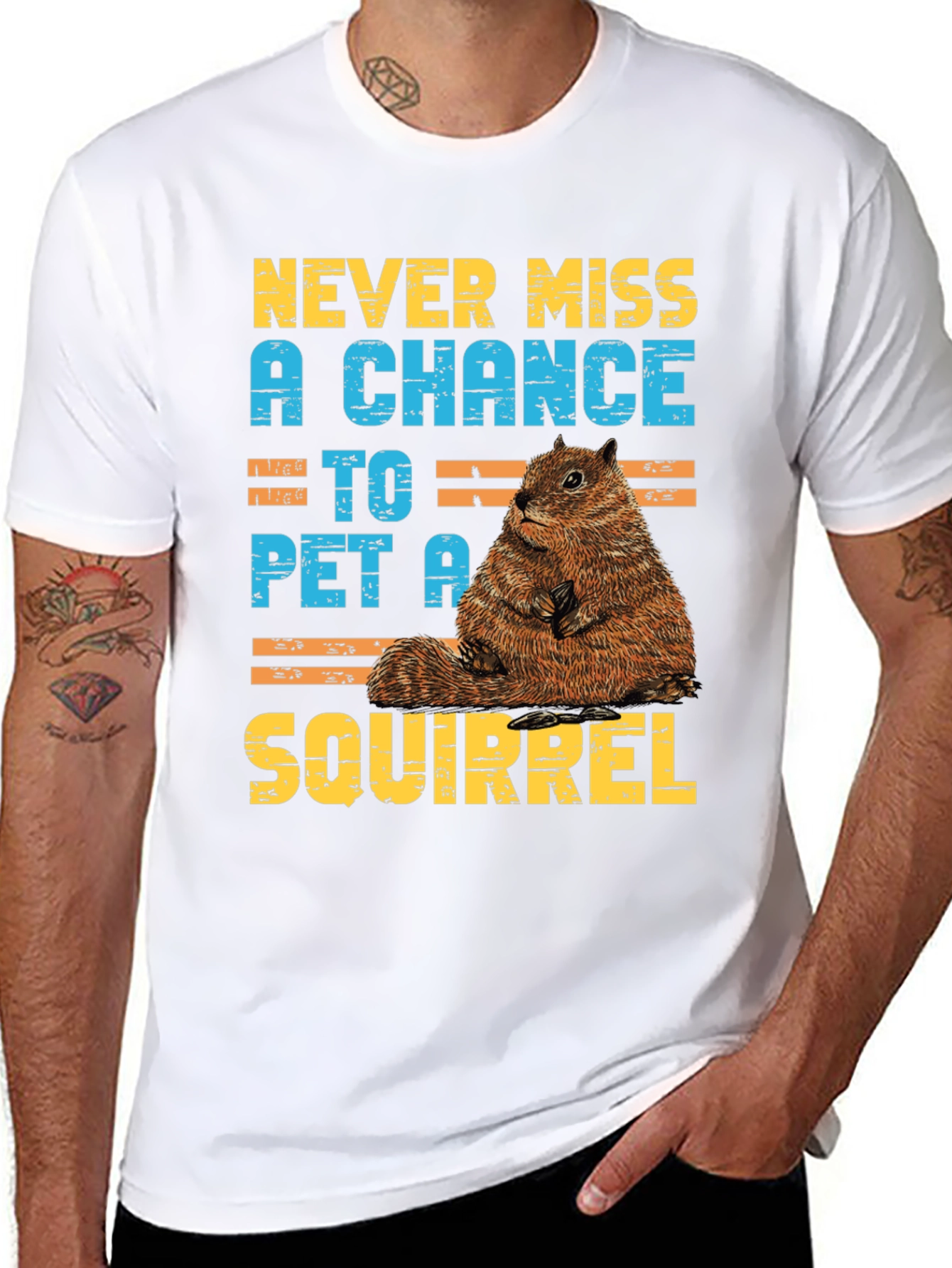 Never Miss a Chance to Pet a Squirrel T-Shirt