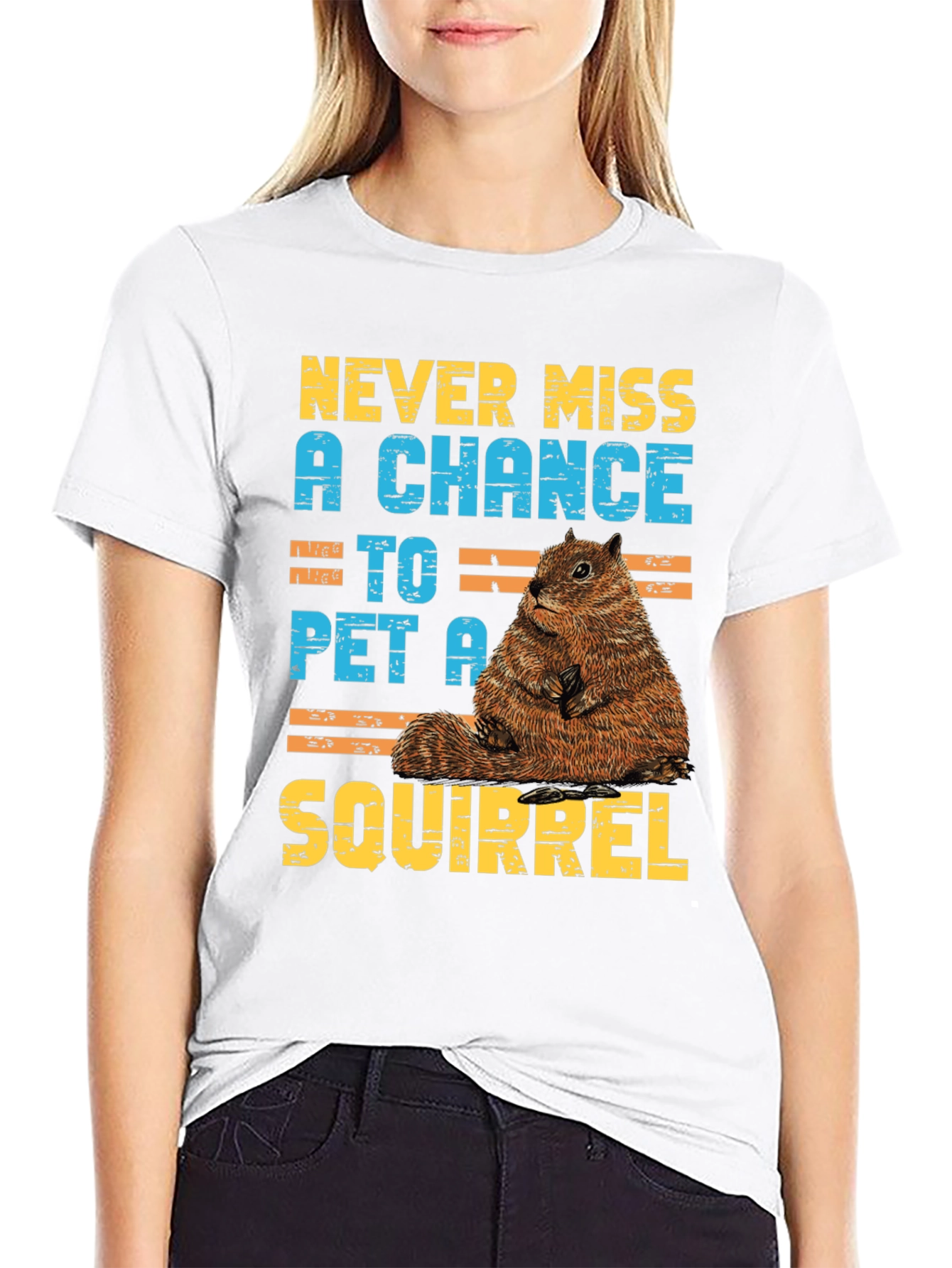 Never Miss a Chance to Pet a Squirrel T-Shirt