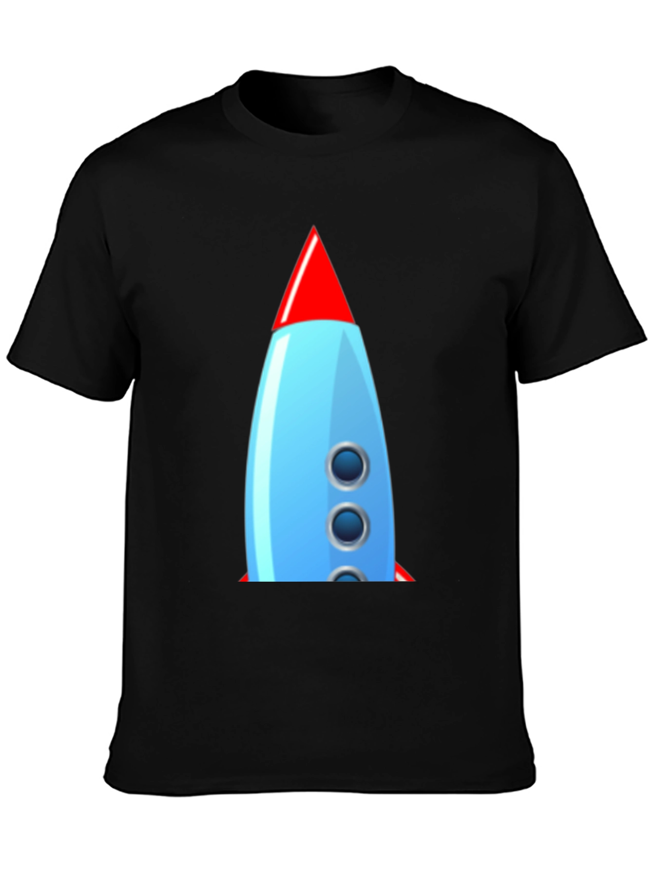 Retro Rocket Graphic Tee - Classic Cool!
