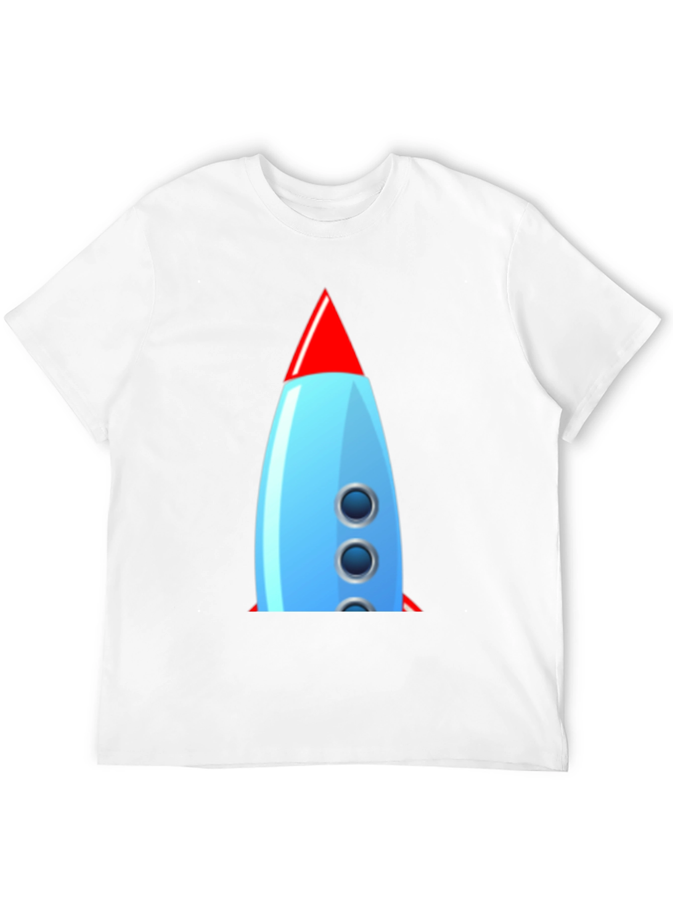 Retro Rocket Graphic Tee - Classic Cool!