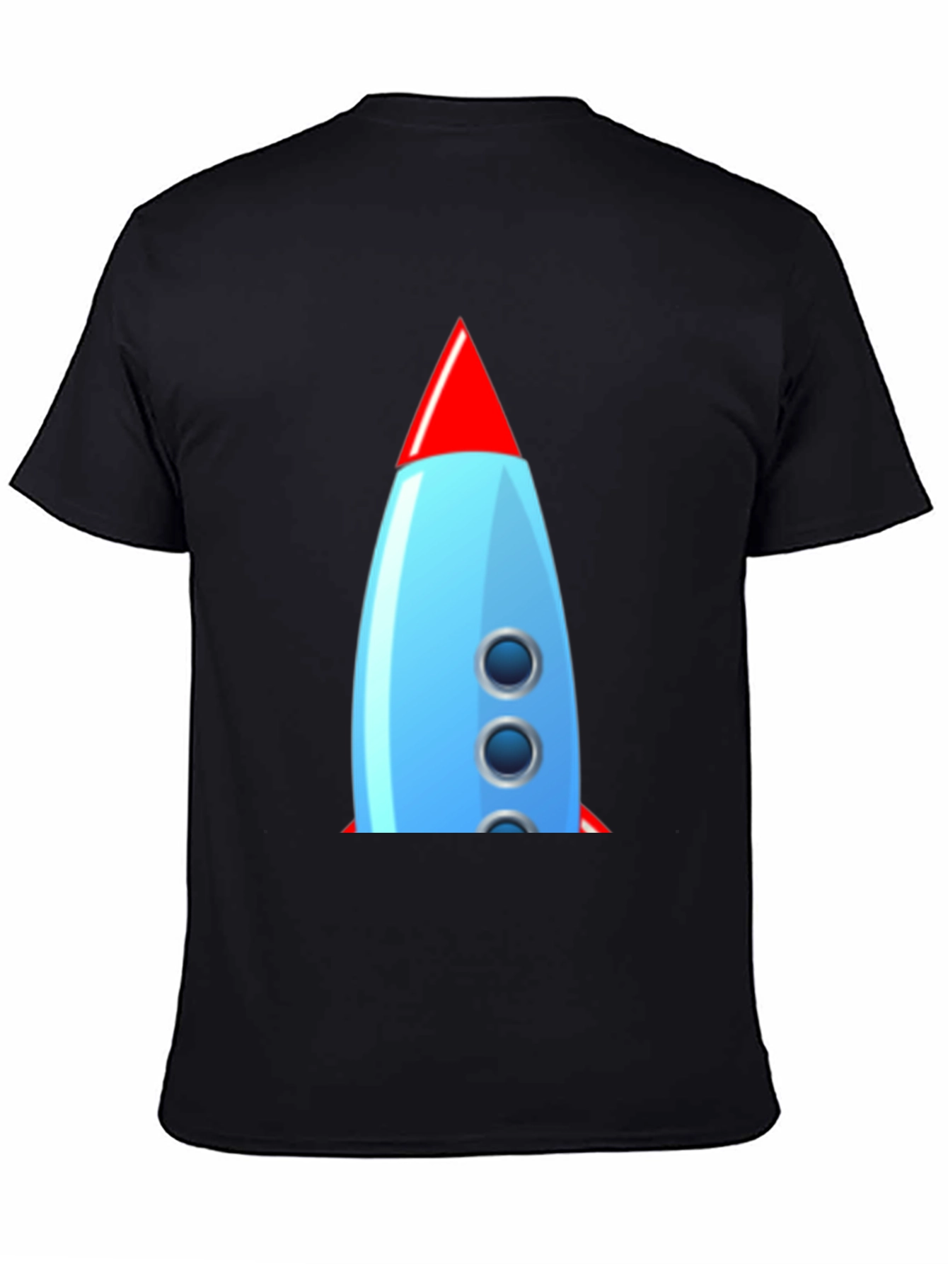 Retro Rocket Graphic Tee - Classic Cool!