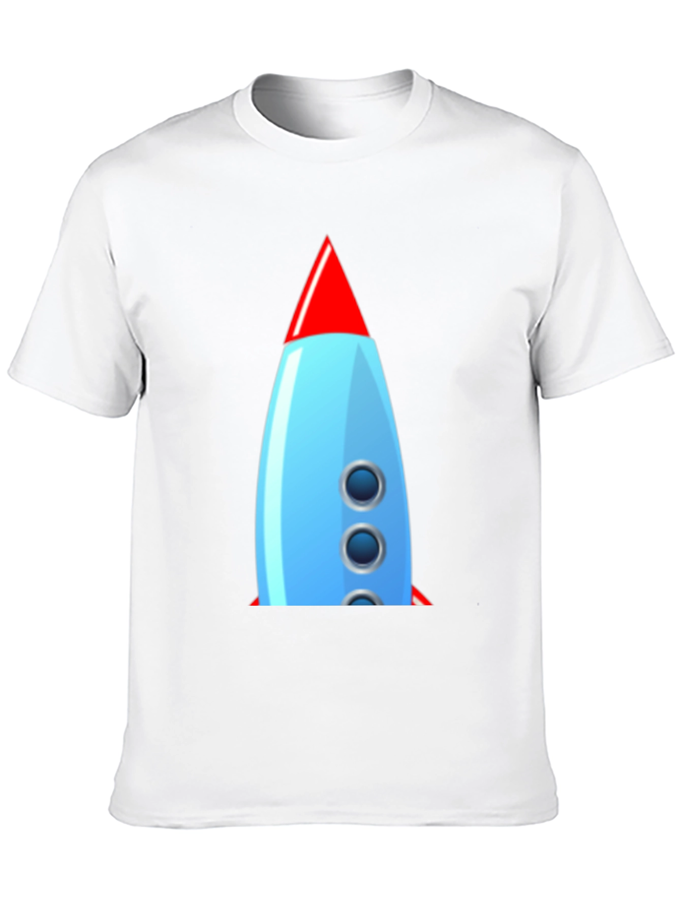 Retro Rocket Graphic Tee - Classic Cool!