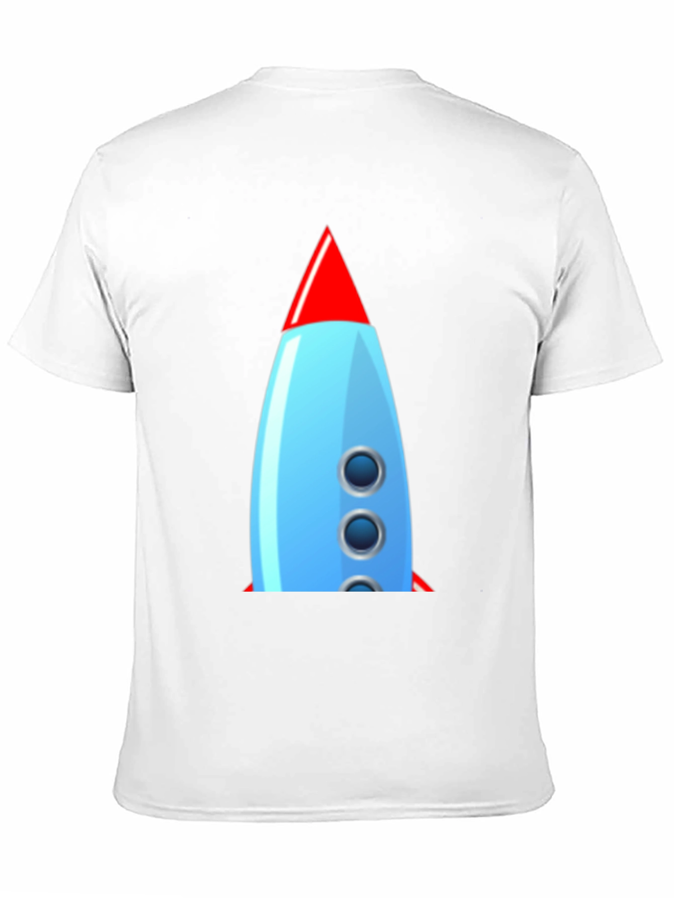 Retro Rocket Graphic Tee - Classic Cool!