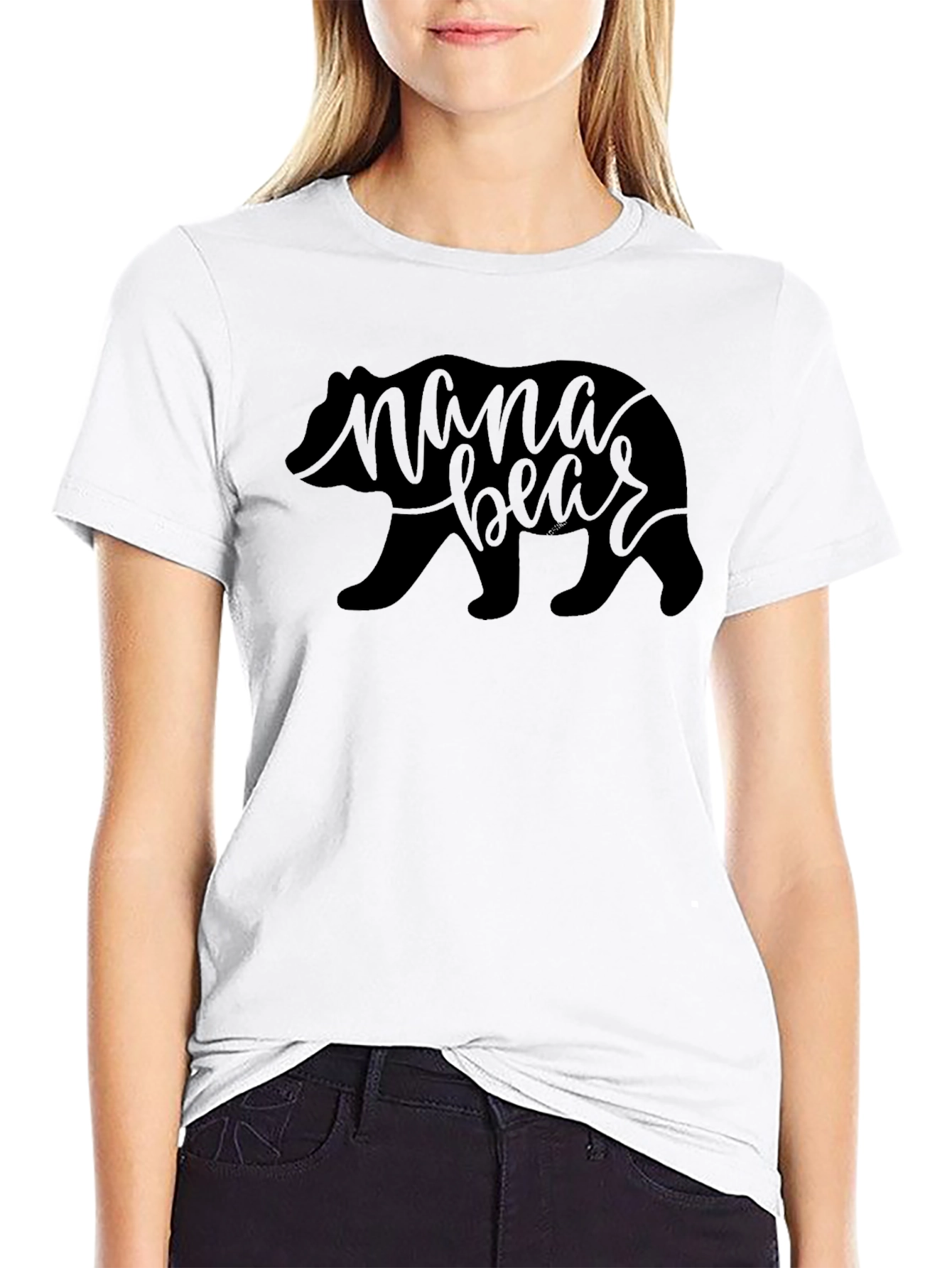 Mama Bear Graphic Tee - Soft Cotton Blend