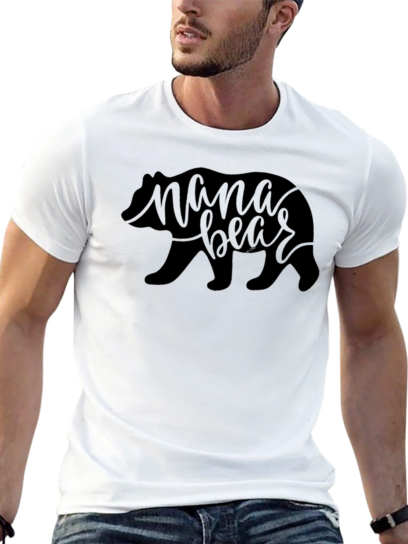Mama Bear Graphic Tee - Soft Cotton Blend
