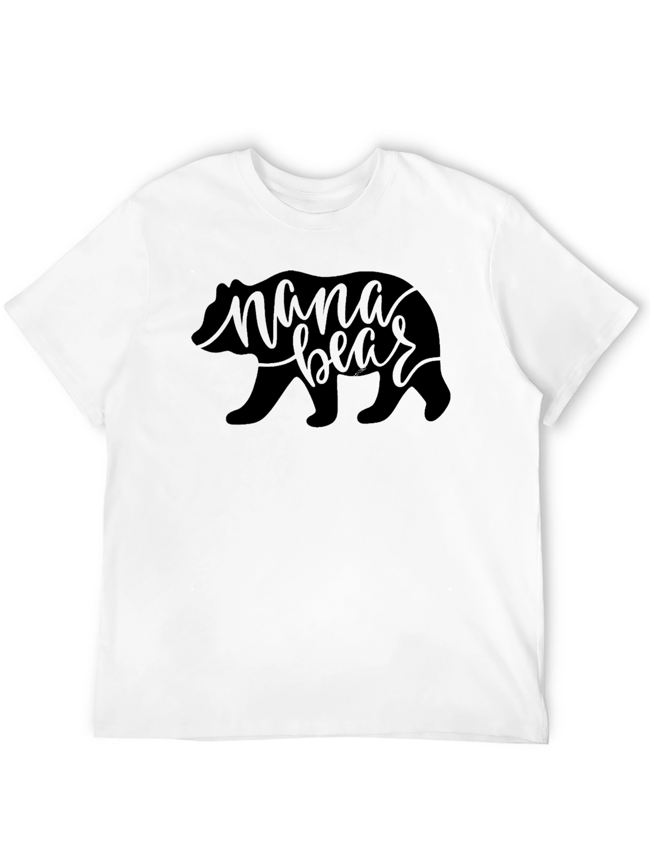 Mama Bear Graphic Tee - Soft Cotton Blend