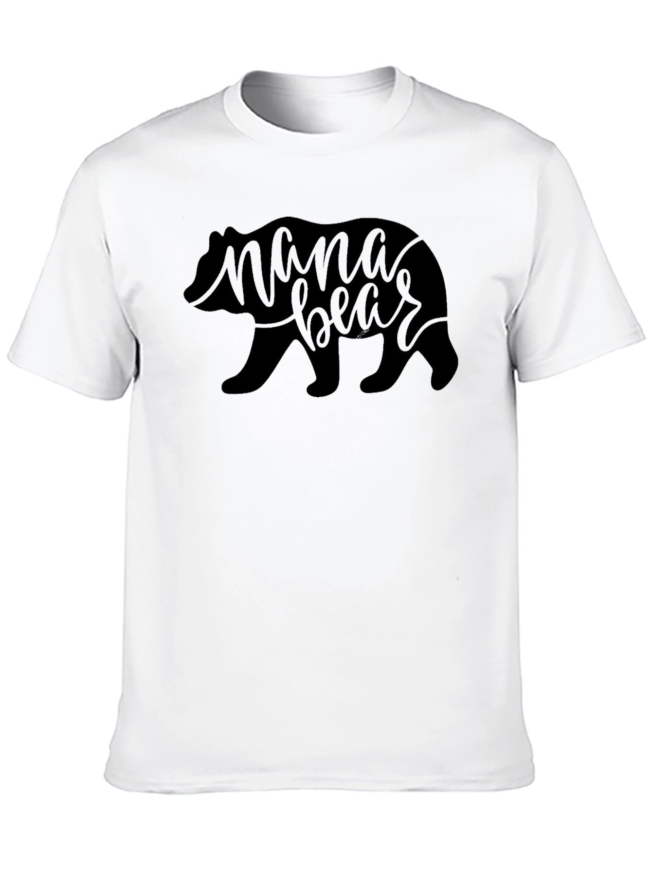 Mama Bear Graphic Tee - Soft Cotton Blend