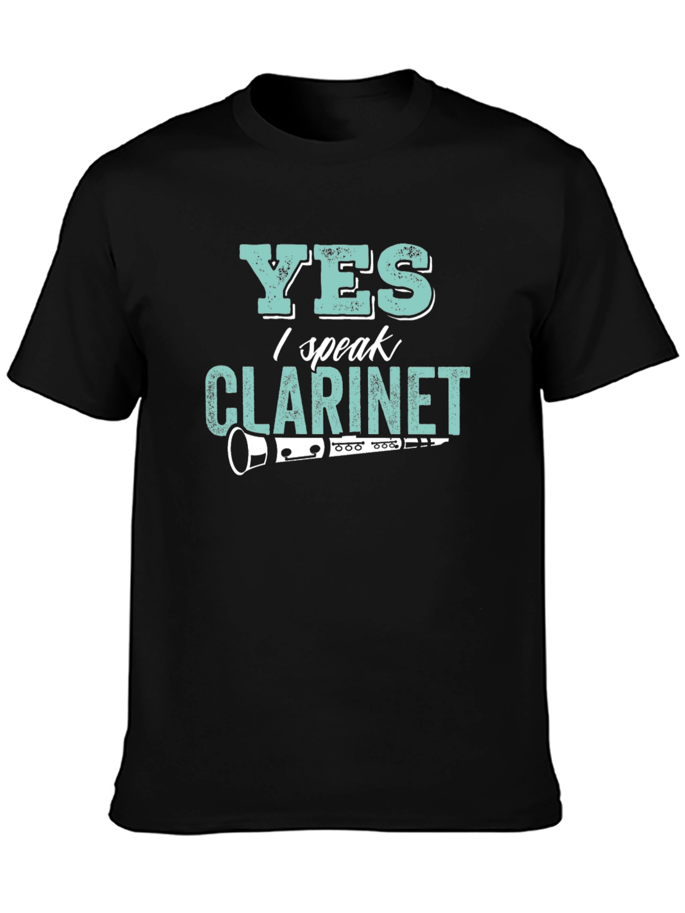 Yes I Speak Clarinet T-Shirt - Musician Tee