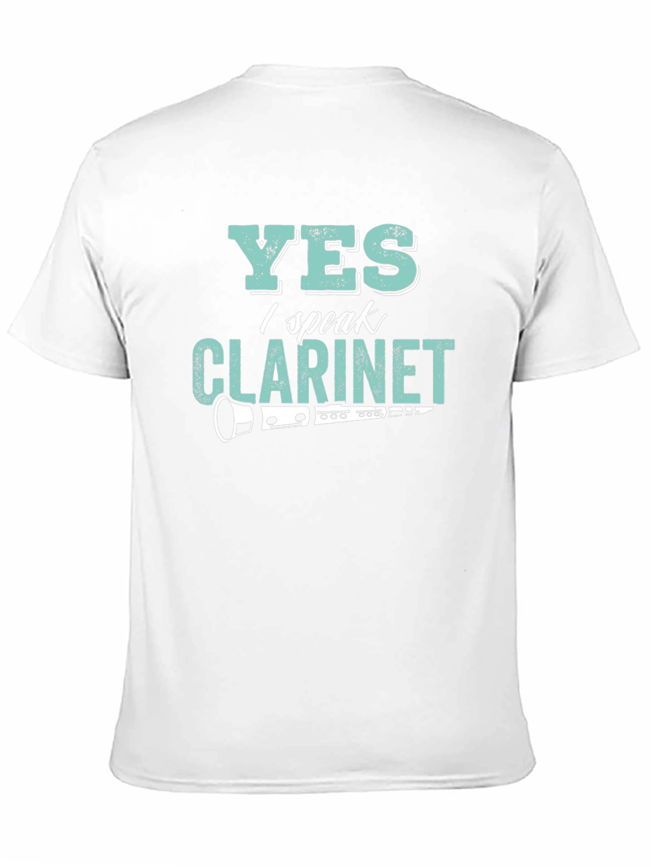 Yes I Speak Clarinet T-Shirt - Musician Tee