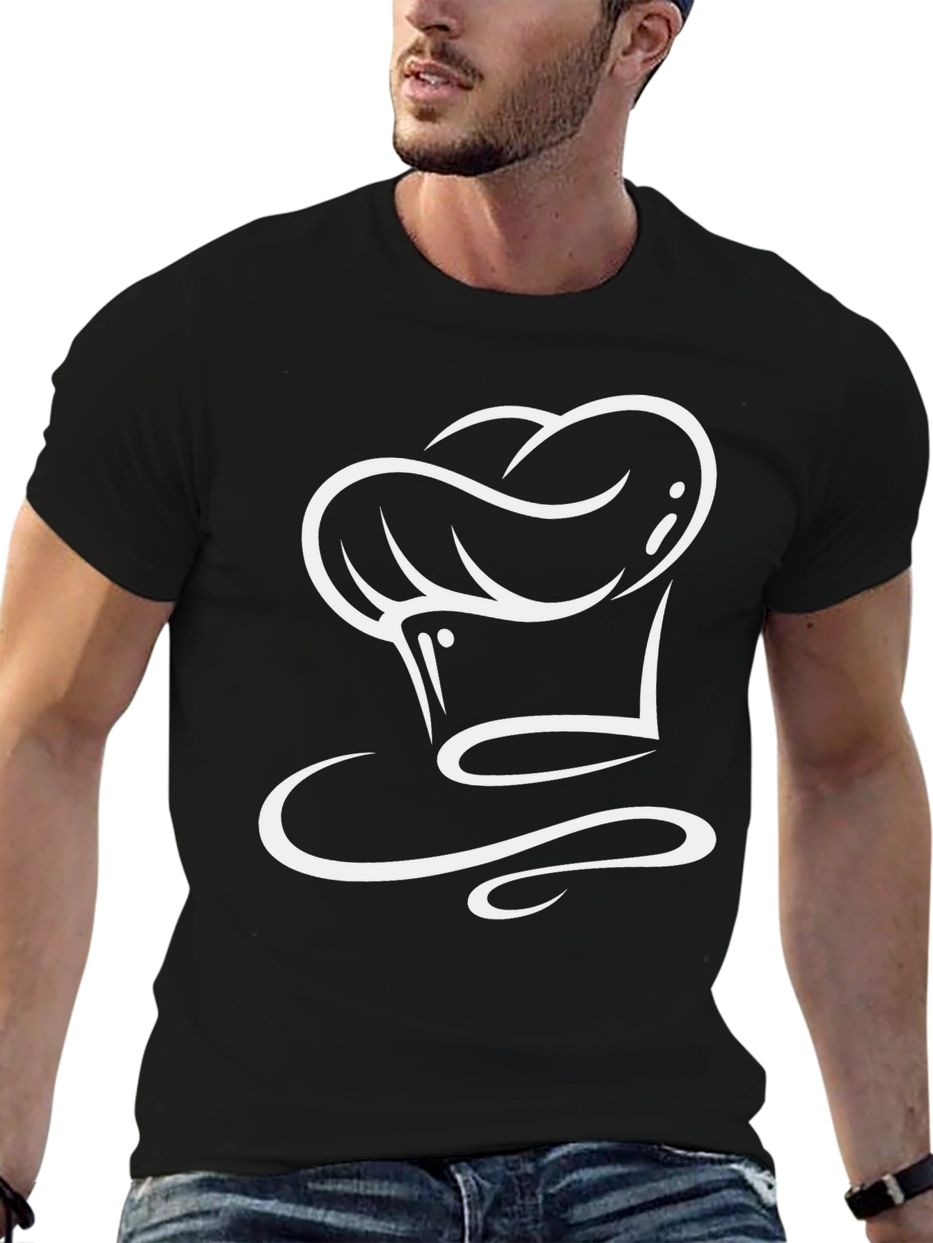 Chef Hat Graphic Tee - Cool Cook Shirt