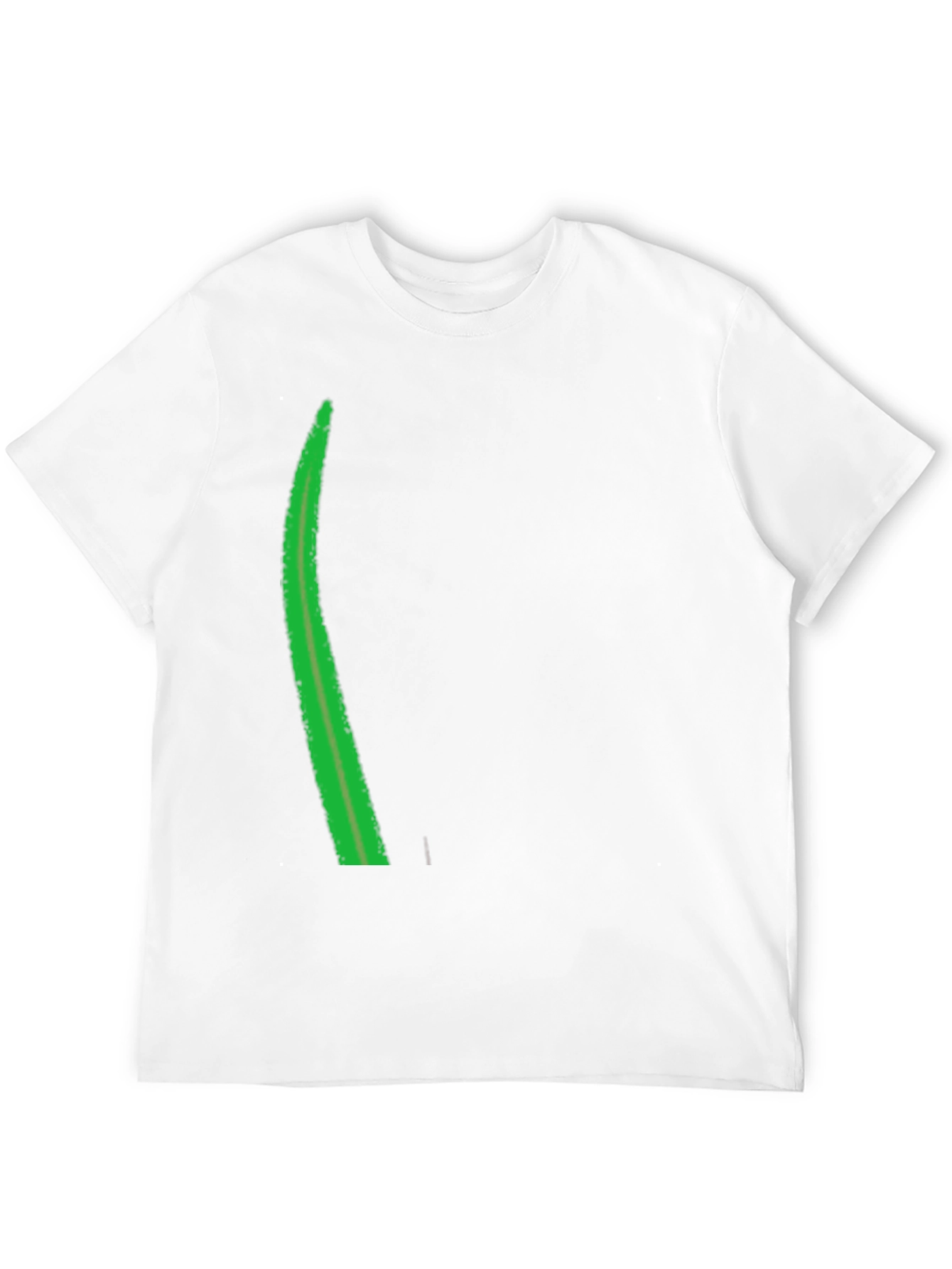 Green Stripe Graphic Tee - Casual Style