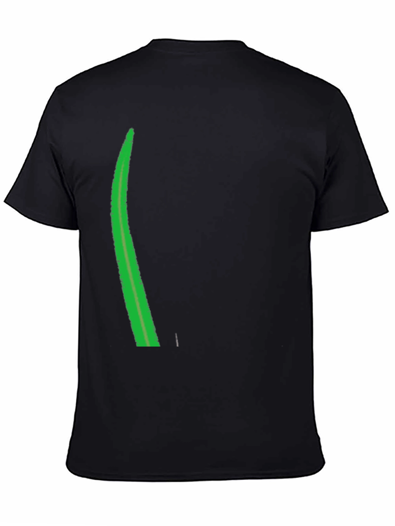 Green Stripe Graphic Tee - Casual Style