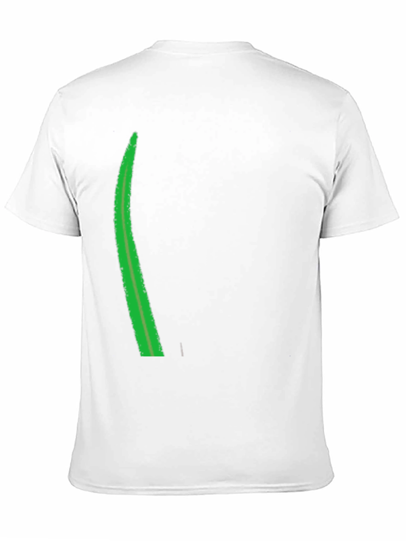 Green Stripe Graphic Tee - Casual Style