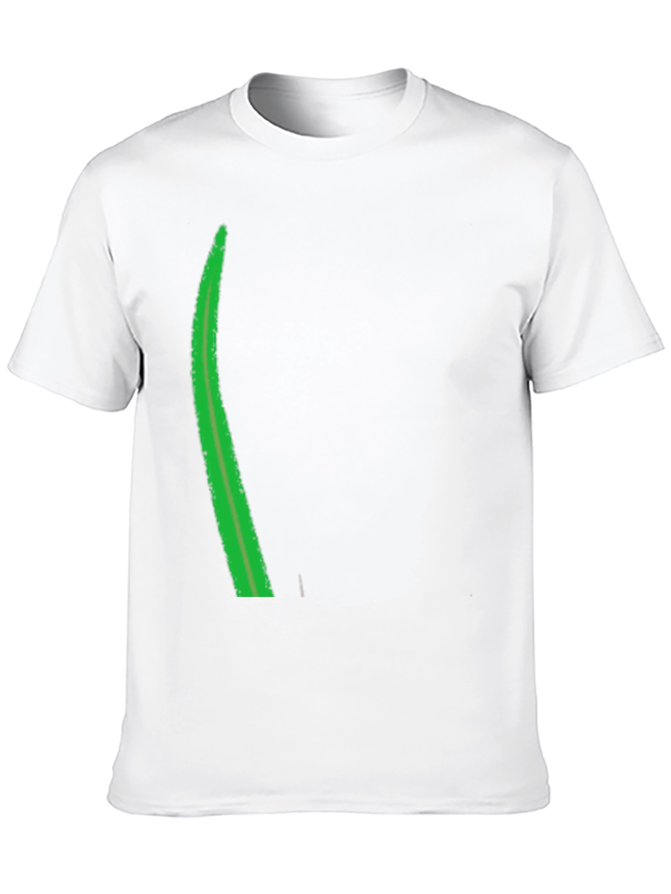 Green Stripe Graphic Tee - Casual Style