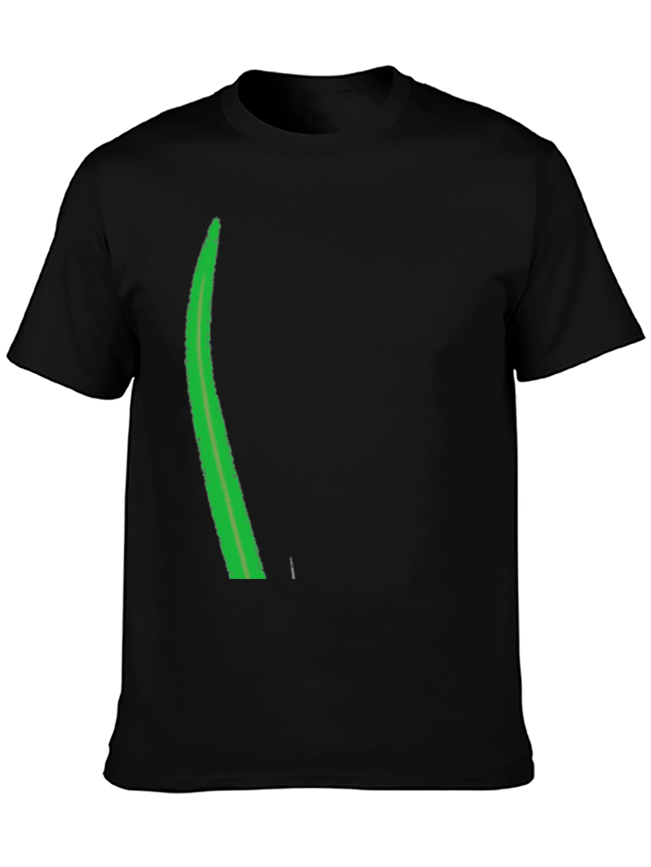Green Stripe Graphic Tee - Casual Style
