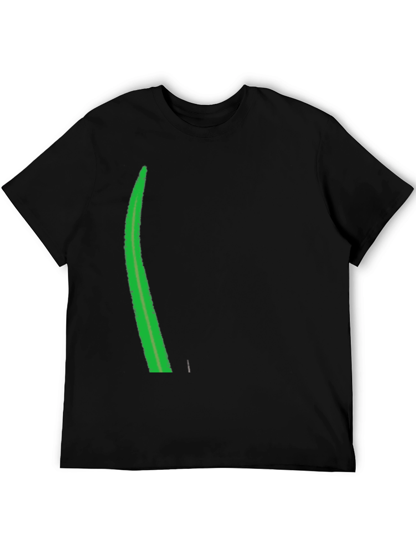 Green Stripe Graphic Tee - Casual Style