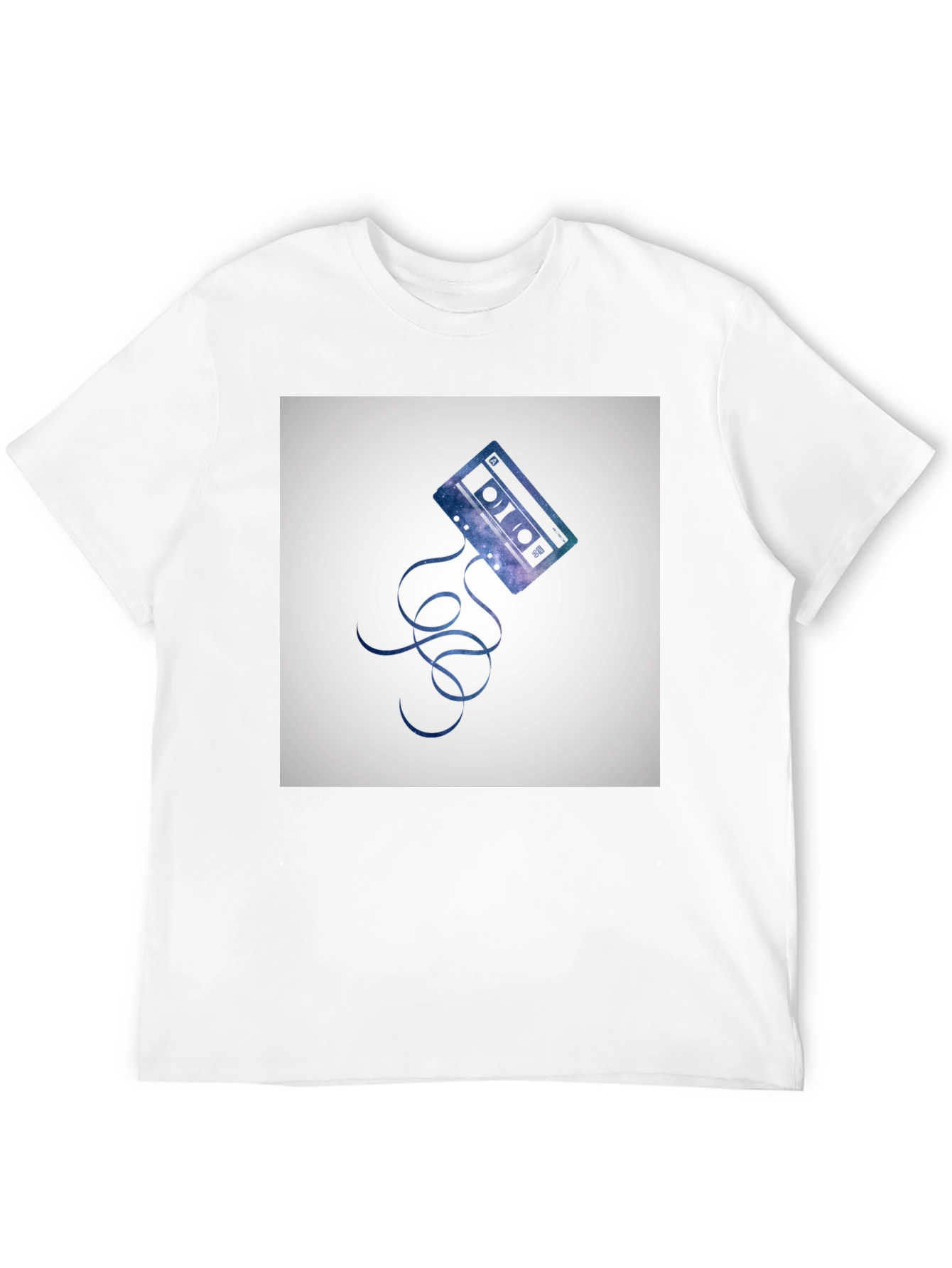 Galaxy Cassette Tape Graphic T-Shirt