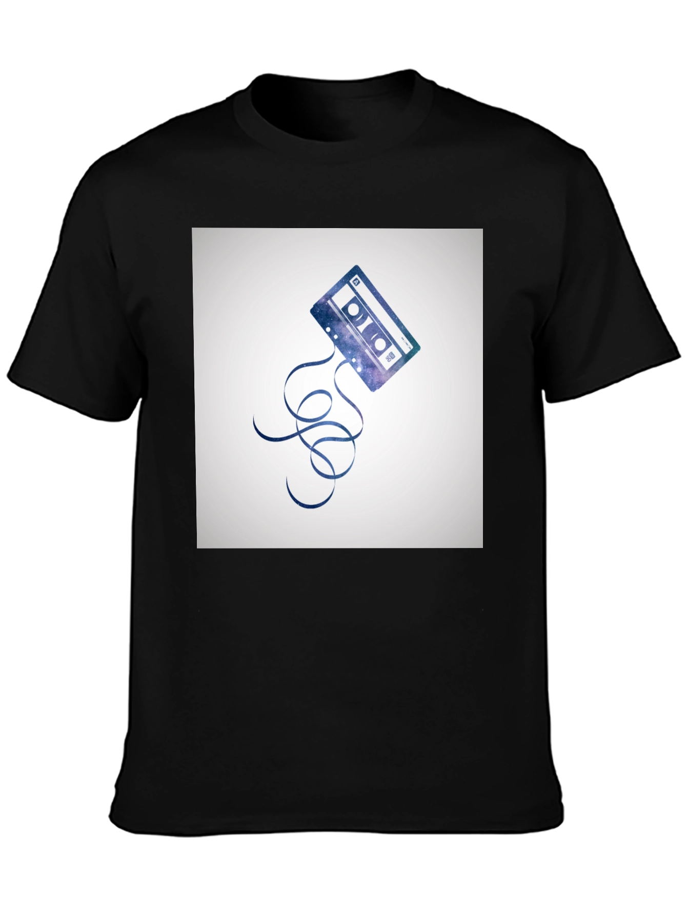 Galaxy Cassette Tape Graphic T-Shirt