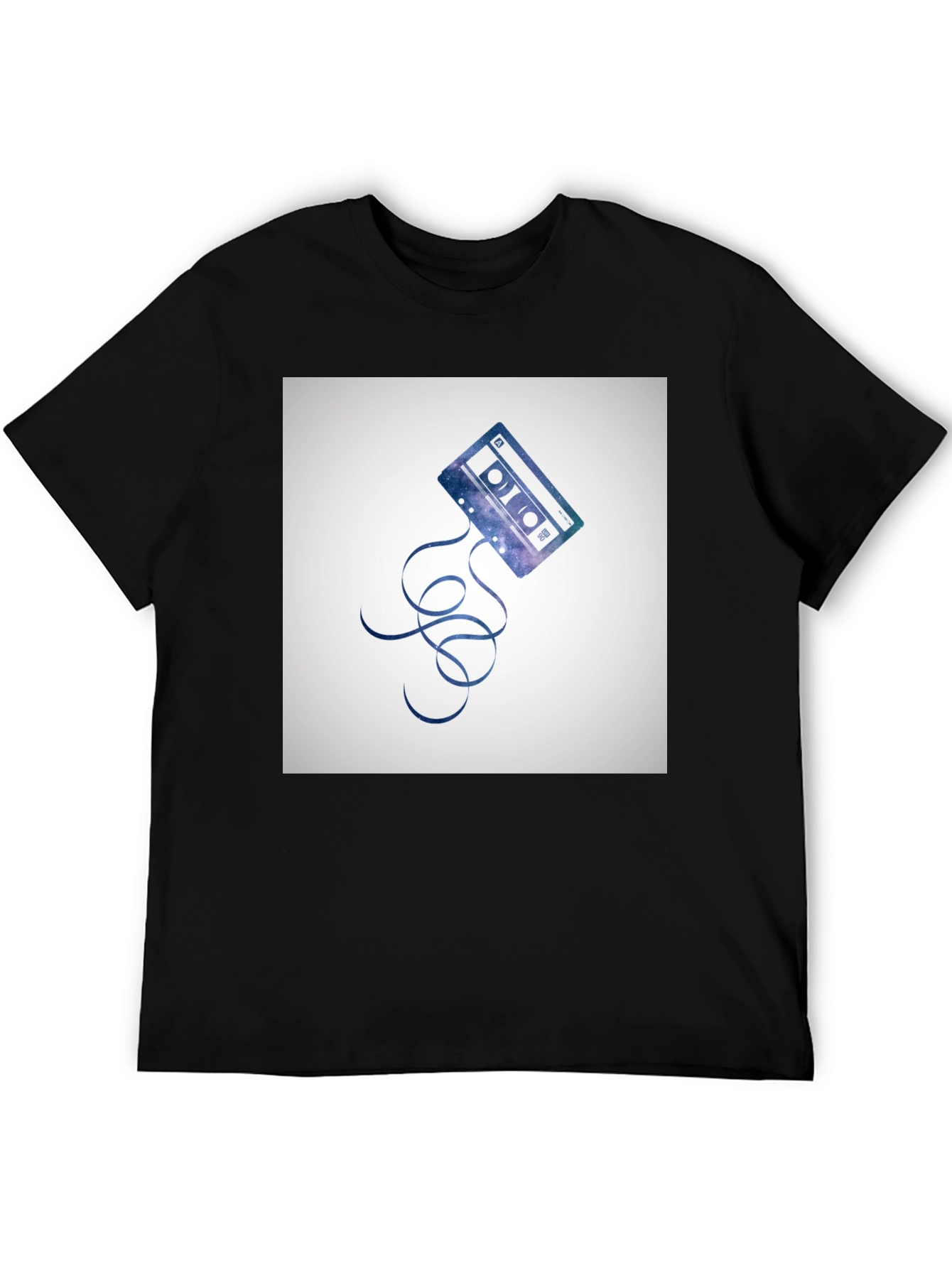 Galaxy Cassette Tape Graphic T-Shirt