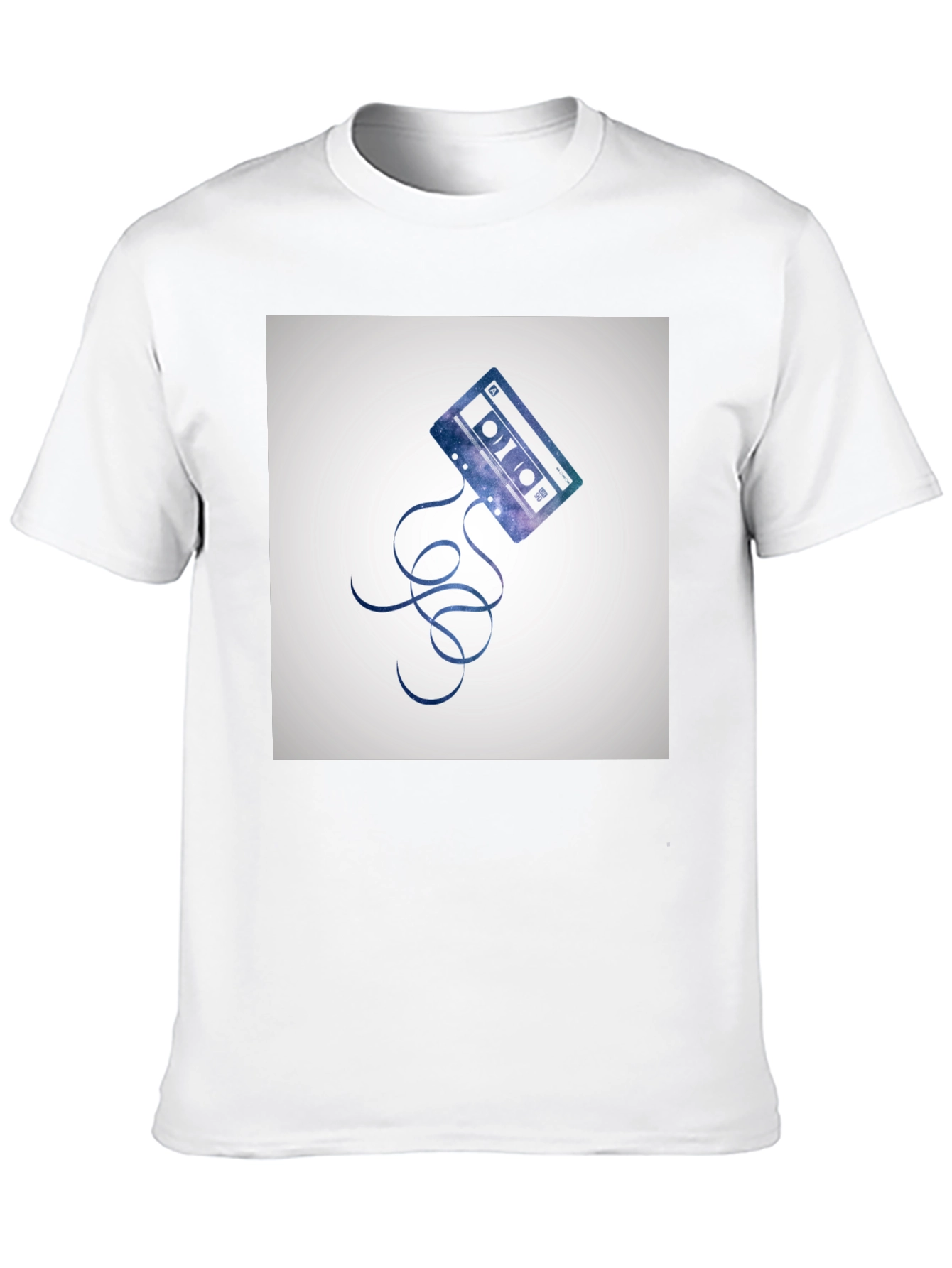 Galaxy Cassette Tape Graphic T-Shirt