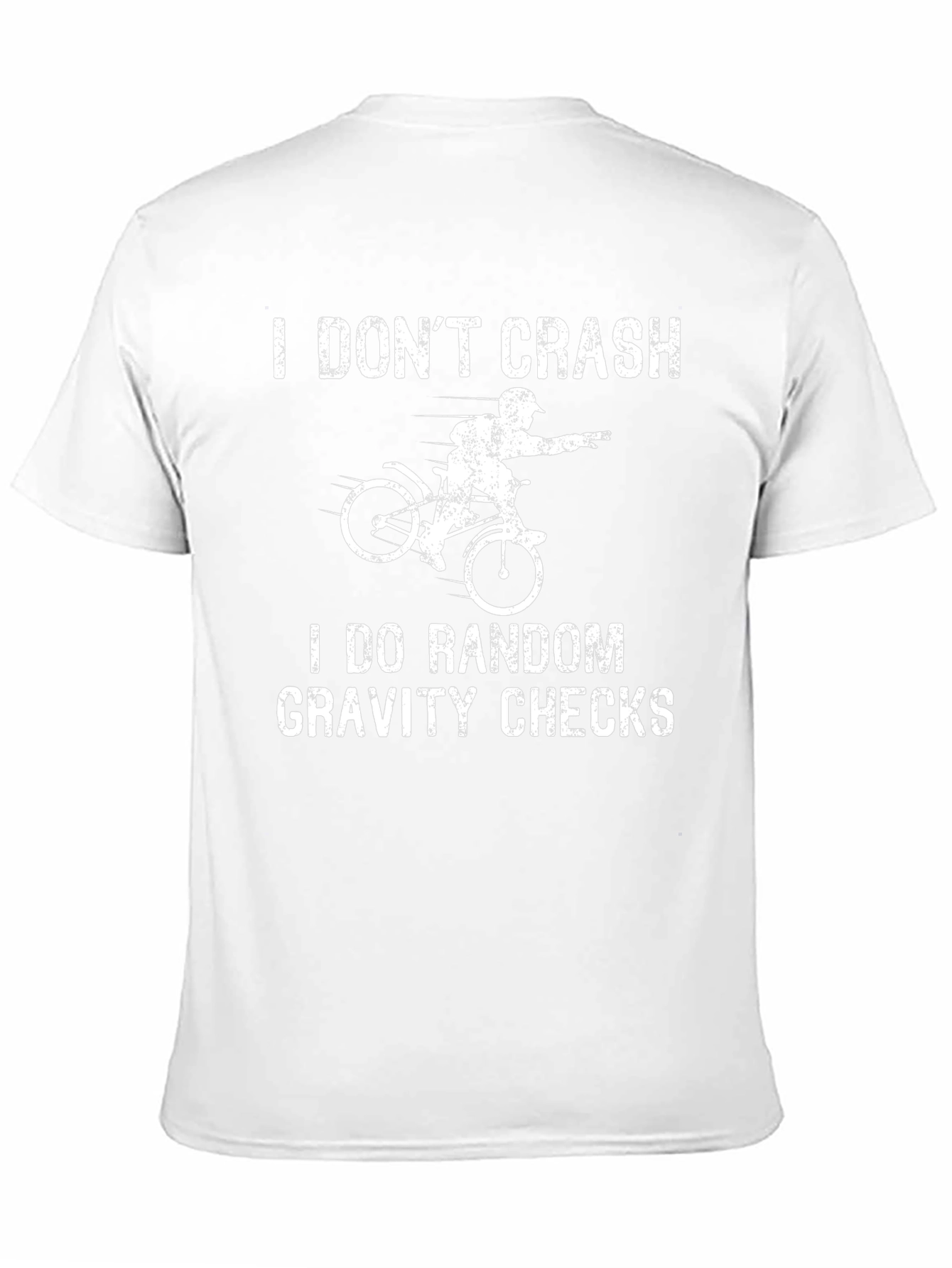 Funny Mountain Bike T-Shirt - Random Gravity Checks