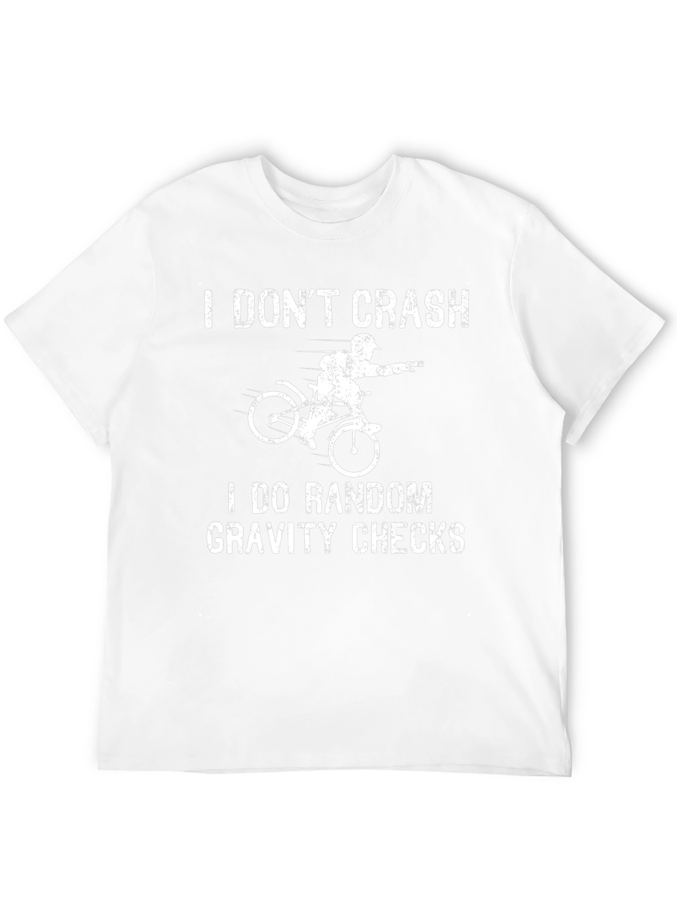 Funny Mountain Bike T-Shirt - Random Gravity Checks