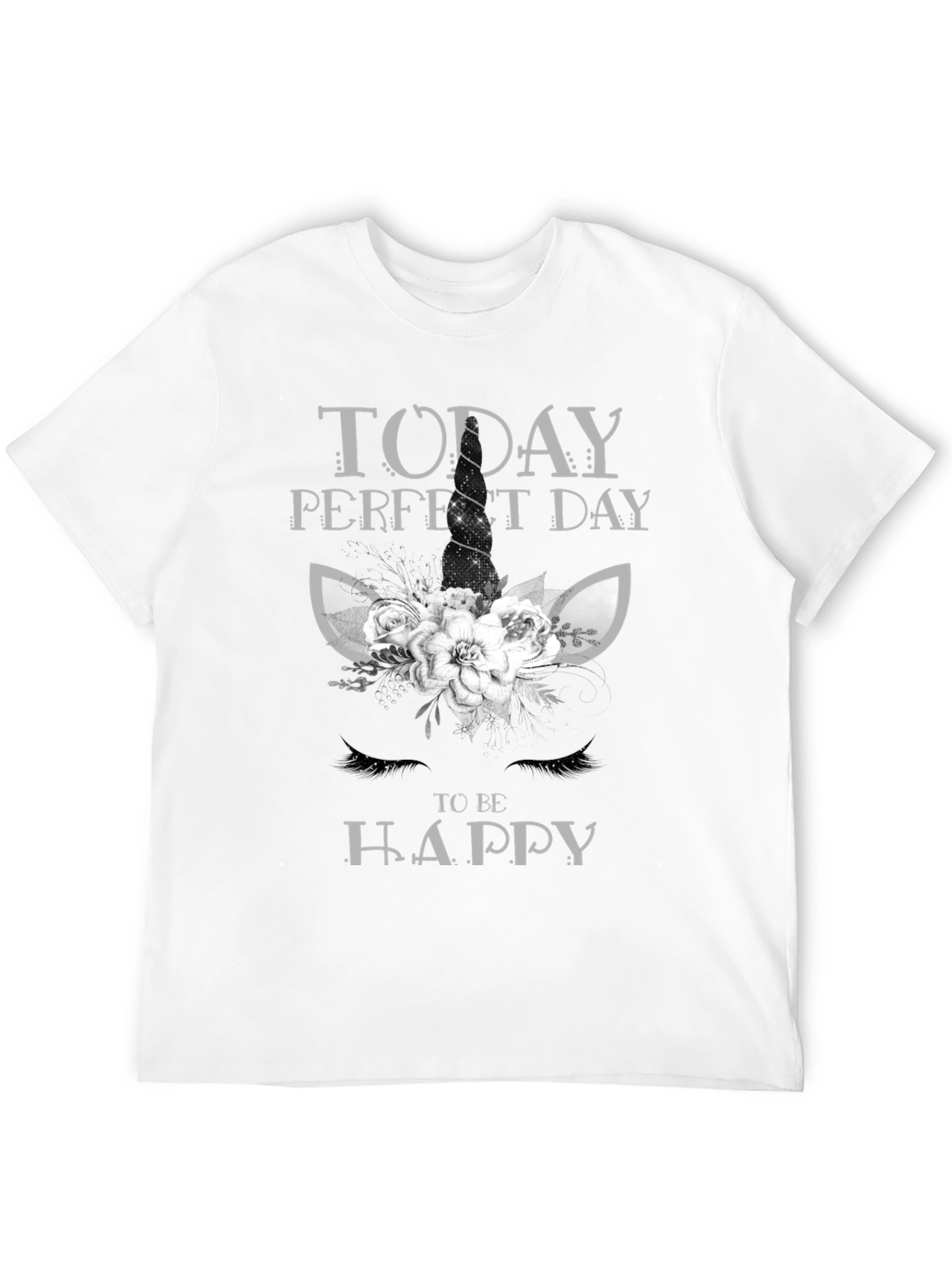 Today Perfect Day Unicorn Graphic T-Shirt