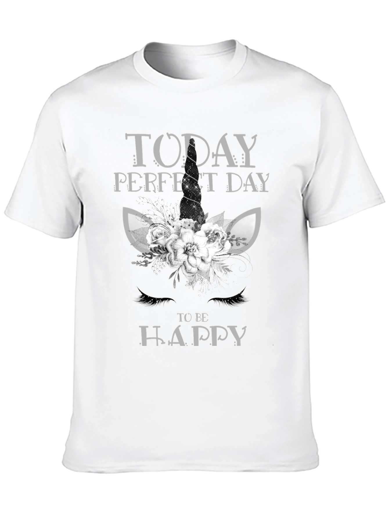Today Perfect Day Unicorn Graphic T-Shirt